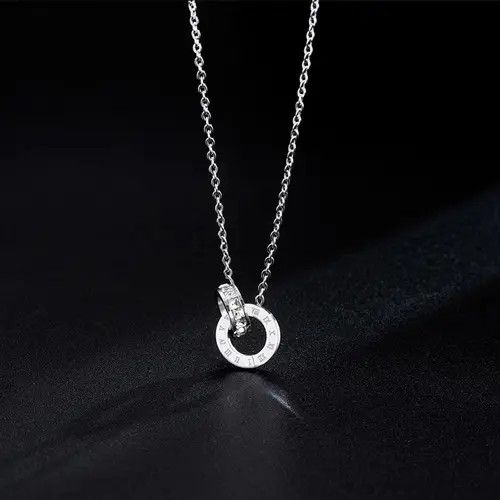 Jewelry Elegant Silver Infinity Necklace - Timeless Charm Size ONE SIZE - 4 Thumbnail
