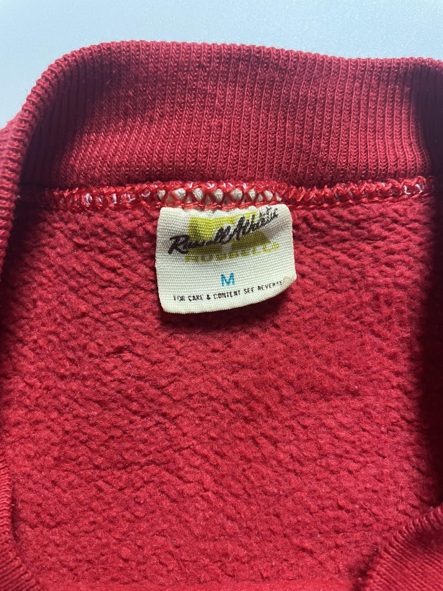 Russell Athletic × Vintage Vintage NC State Russell Athletic 80s Sweatshirt Size US M / EU 48-50 / 2 - 3 Thumbnail