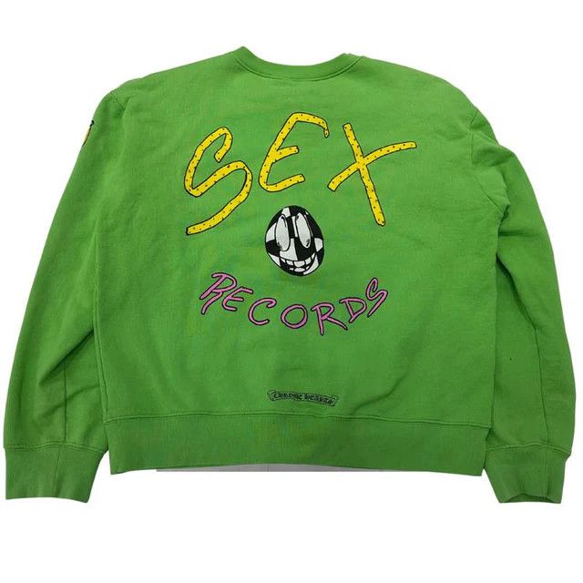 Chrome Hearts Chrome Hearts Matty Boy Sex Records Crewneck Sweatshirt Size US L / EU 52-54 / 3 - 2 Thumbnail