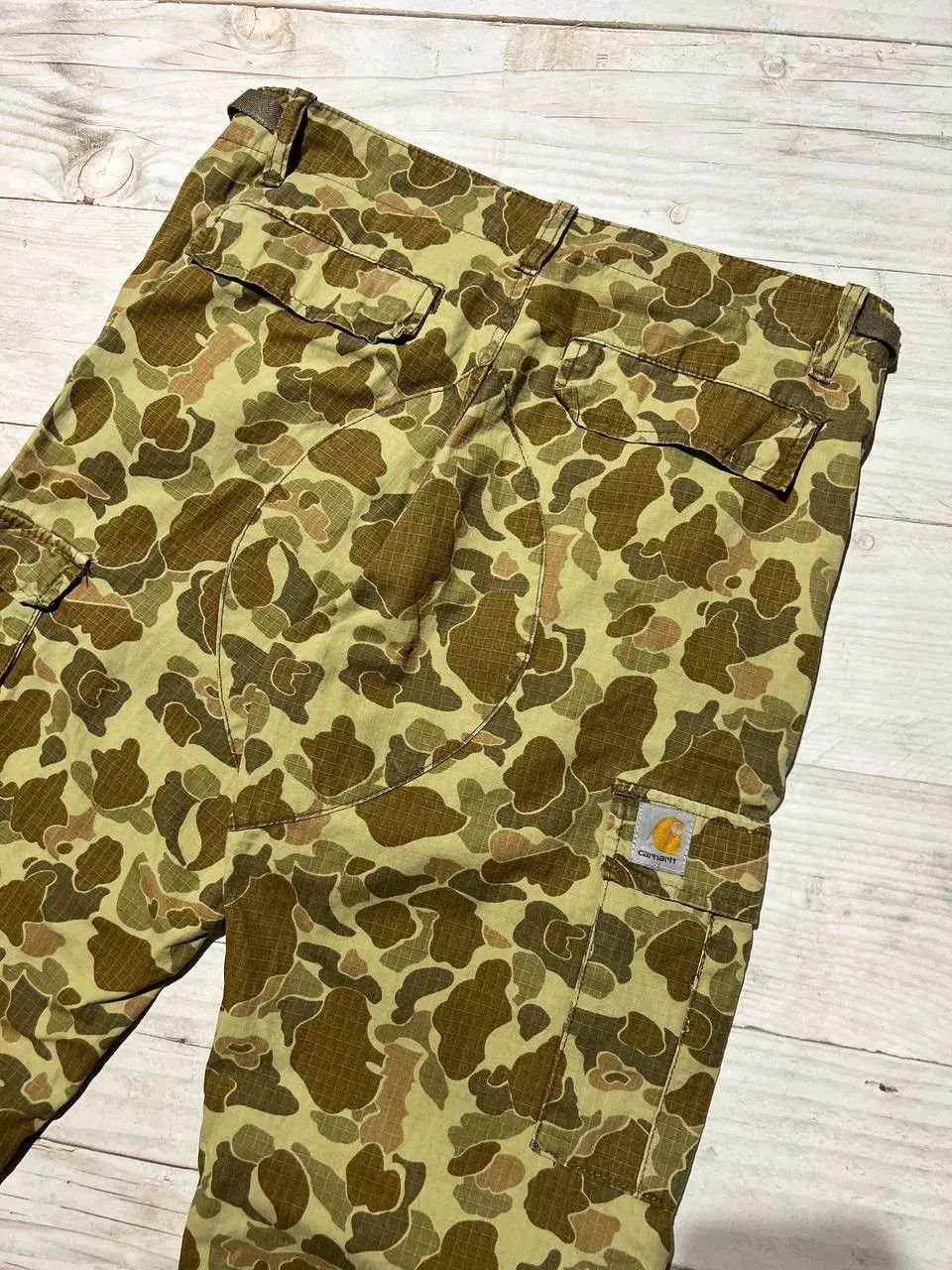 Carhartt Vintage Carhartt Aviation Cargo Pants Camo Military Y2K Size US 31 - 18 Thumbnail