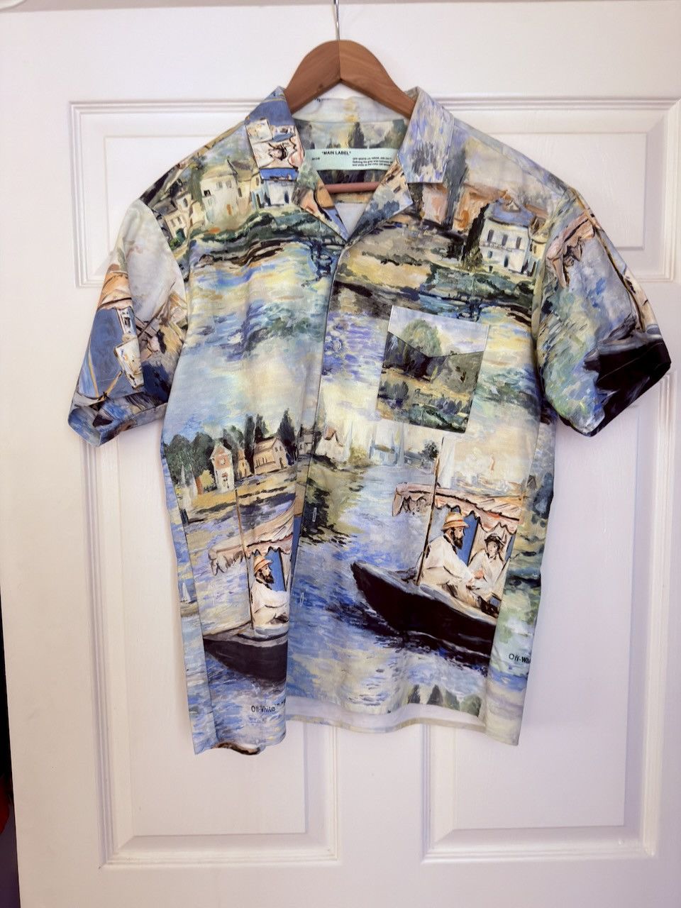 Off-white Shirt SS19 Manet Boat Shirt