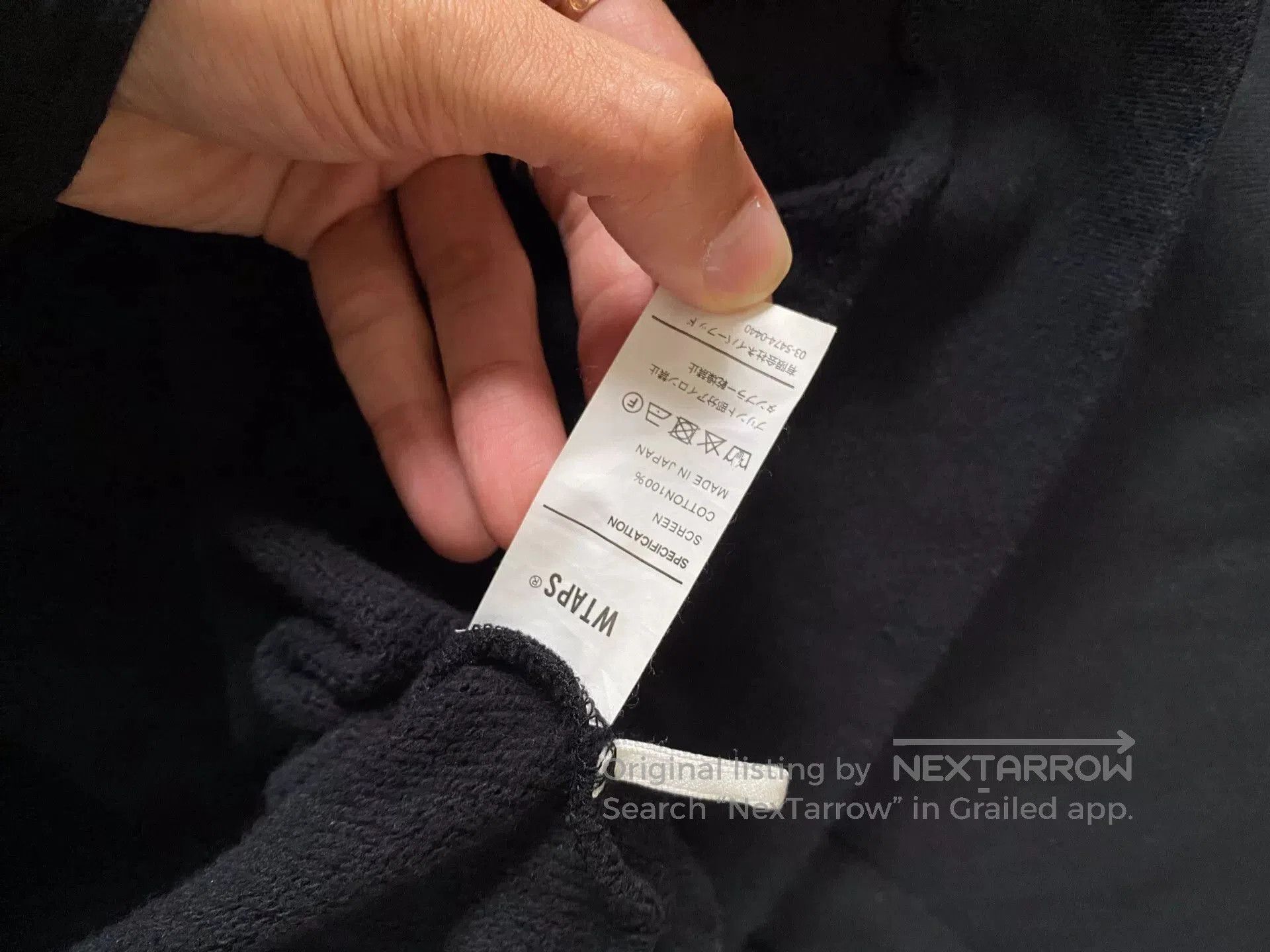 Wtaps WTAPS Neighborhood Hoodie with Graphic Design. Size US L / EU 52-54 / 3 - 5 Thumbnail