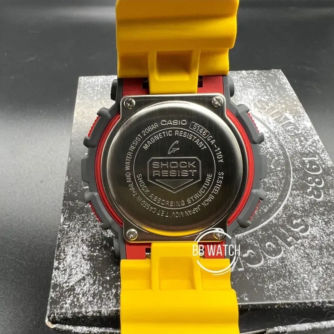 Casio × G Shock Casio G Shock GA-110Y-9A Size ONE SIZE - 5 Thumbnail