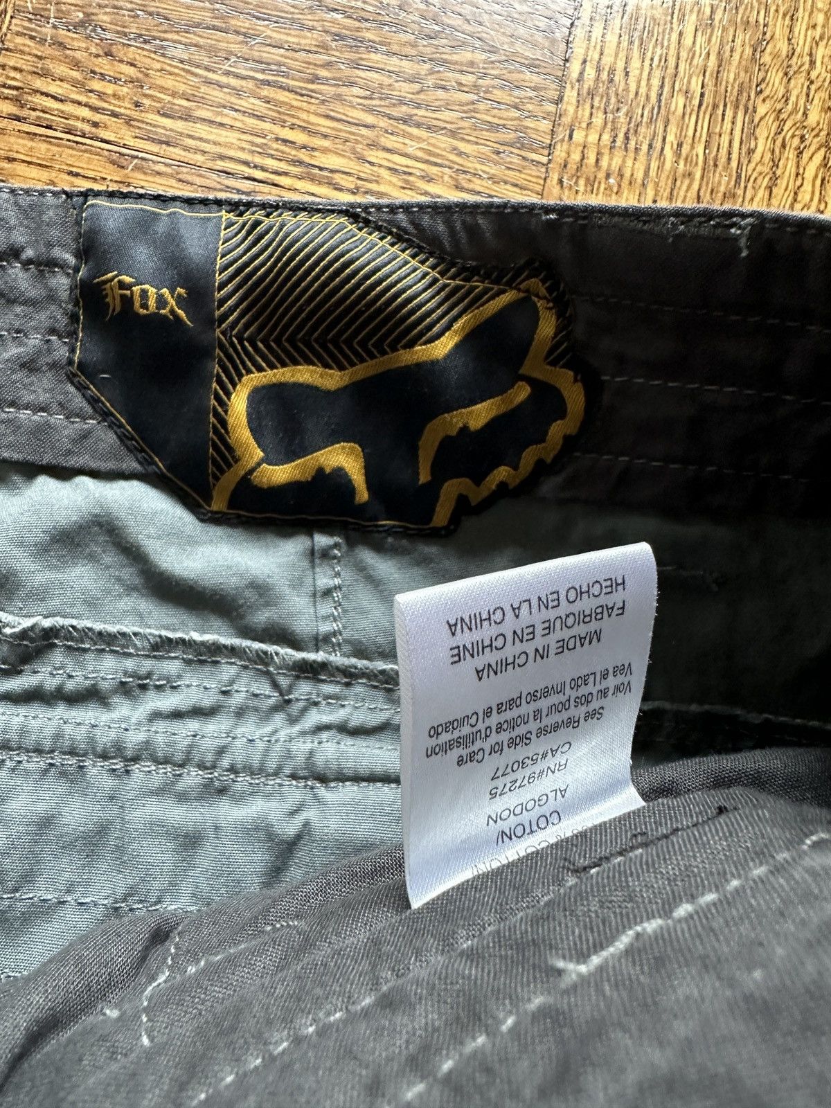Fox Racing Vintage Y2K Fox Racing Cargo Shorts Size US 34 / EU 50 - 4 Thumbnail