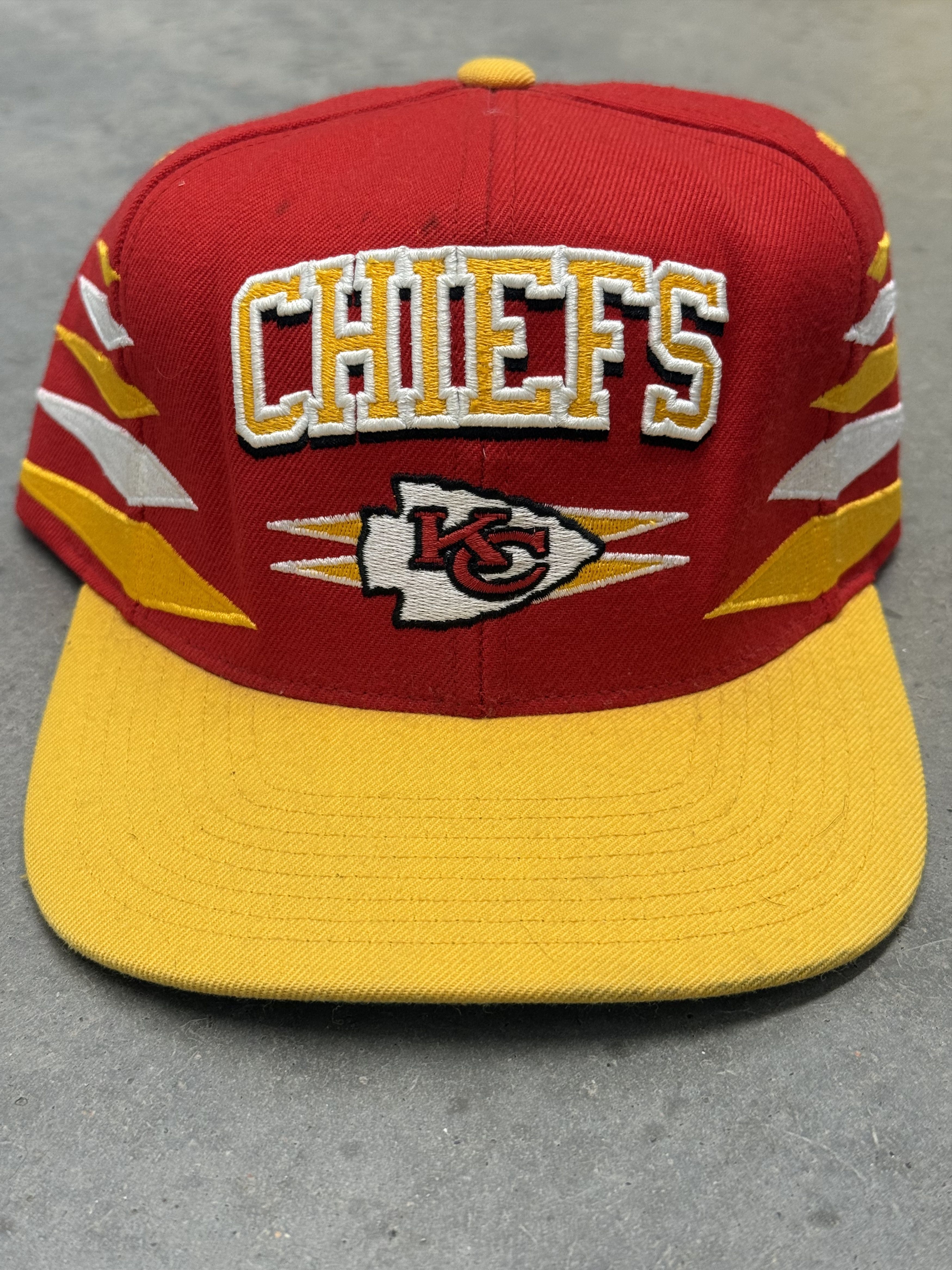 Mitchell & Ness Throwback Chiefs x Mitchell & Ness Snapback Hat NFL KC Size ONE SIZE - 2 Thumbnail