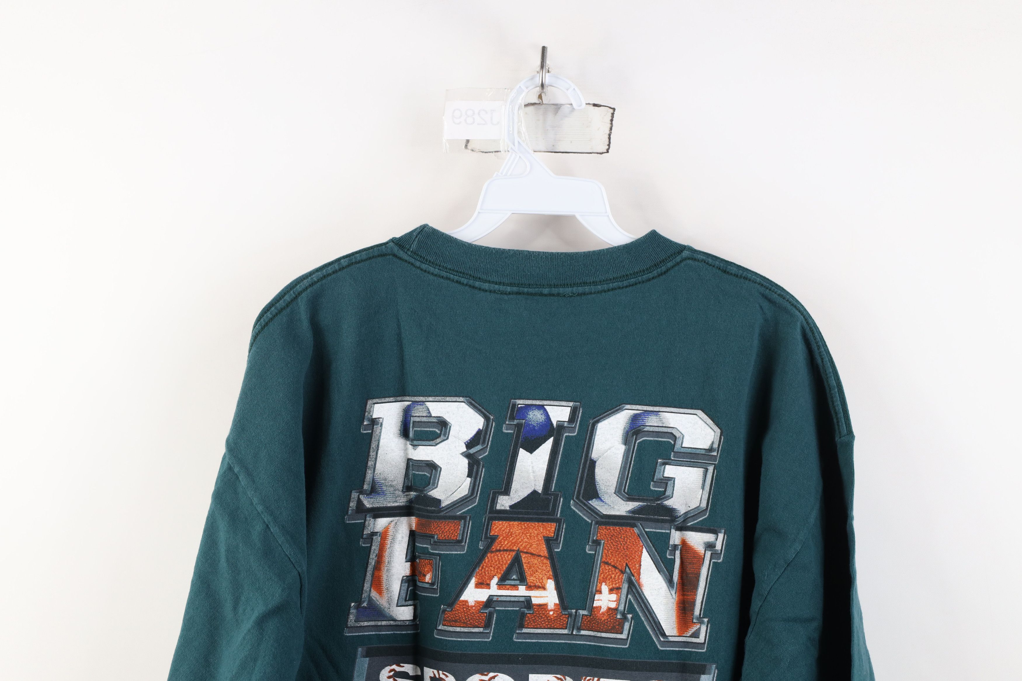 Vintage Vintage 90s Streetwear Big Sports Fan Short Sleeve T-Shirt Size US L / EU 52-54 / 3 - 12 Thumbnail