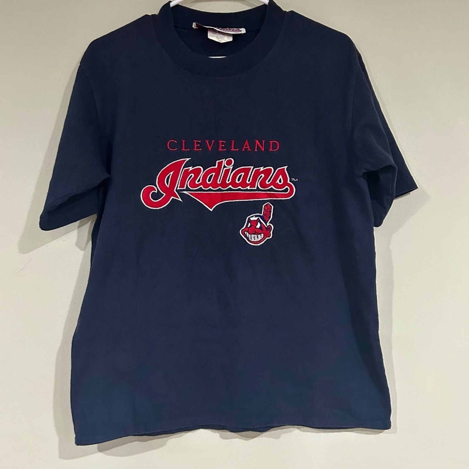 Other Vintage Cleveland Indians Baseball Embroidered Shirt Size US M / EU 48-50 / 2 - 1 Thumbnail