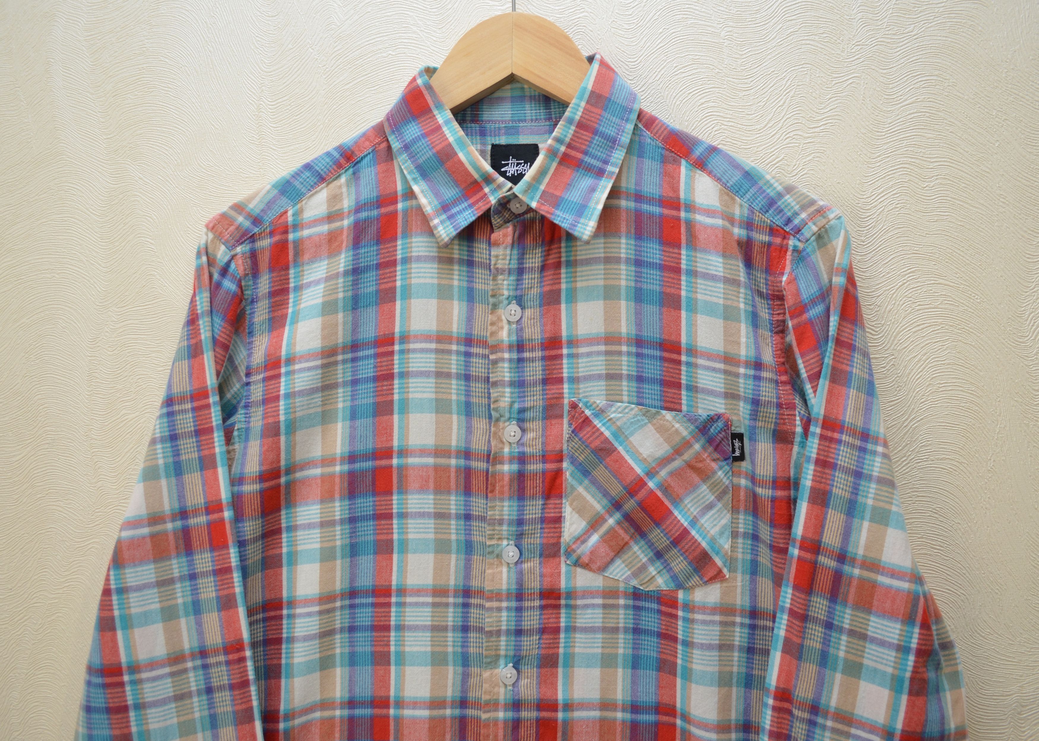 Designer × Stussy Stussy Check Shirt Size S Streetwear RARE Size US S / EU 44-46 / 1 - 2 Thumbnail