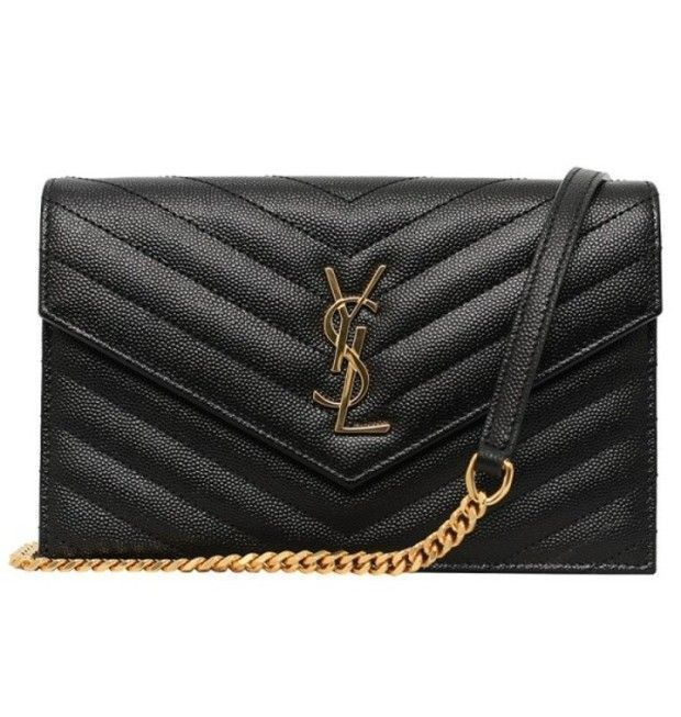 Yves Saint Laurent Matelassé Chain Bag Black Size ONE SIZE - 1 Thumbnail