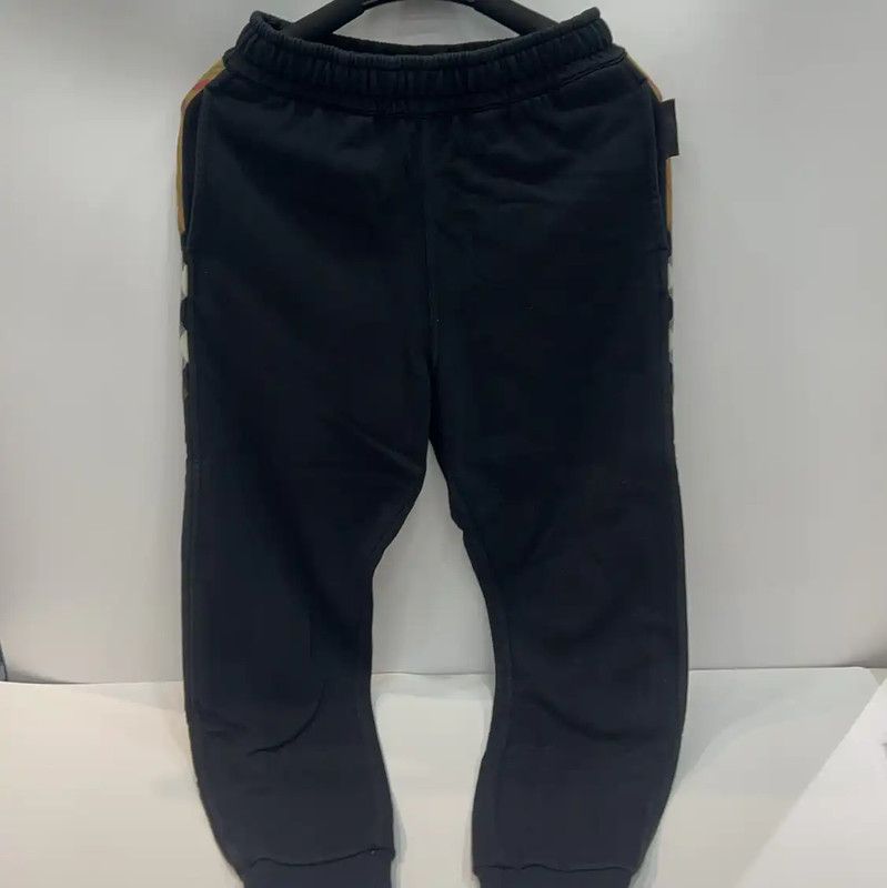 Burberry Burberry Black Check Patterned Casual Pants Size 23" - 1 Thumbnail