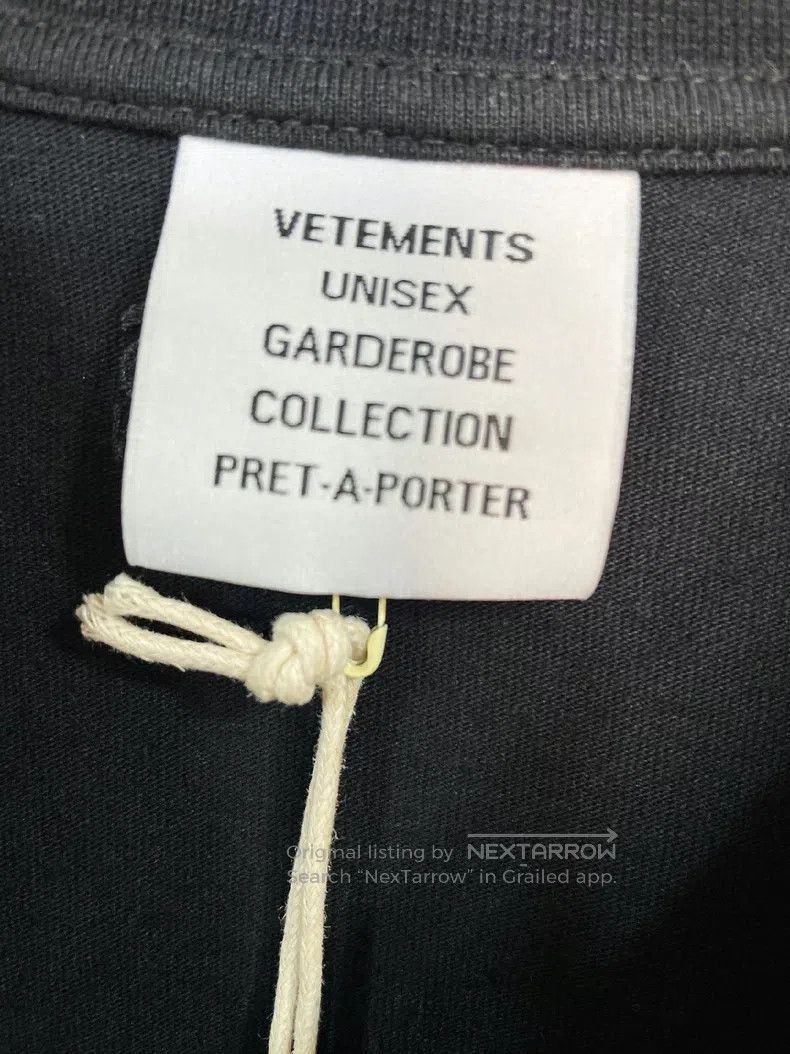 Vetements Vetements Short Sleeve T-Shirt Size US XS / EU 42 / 0 - 9 Thumbnail