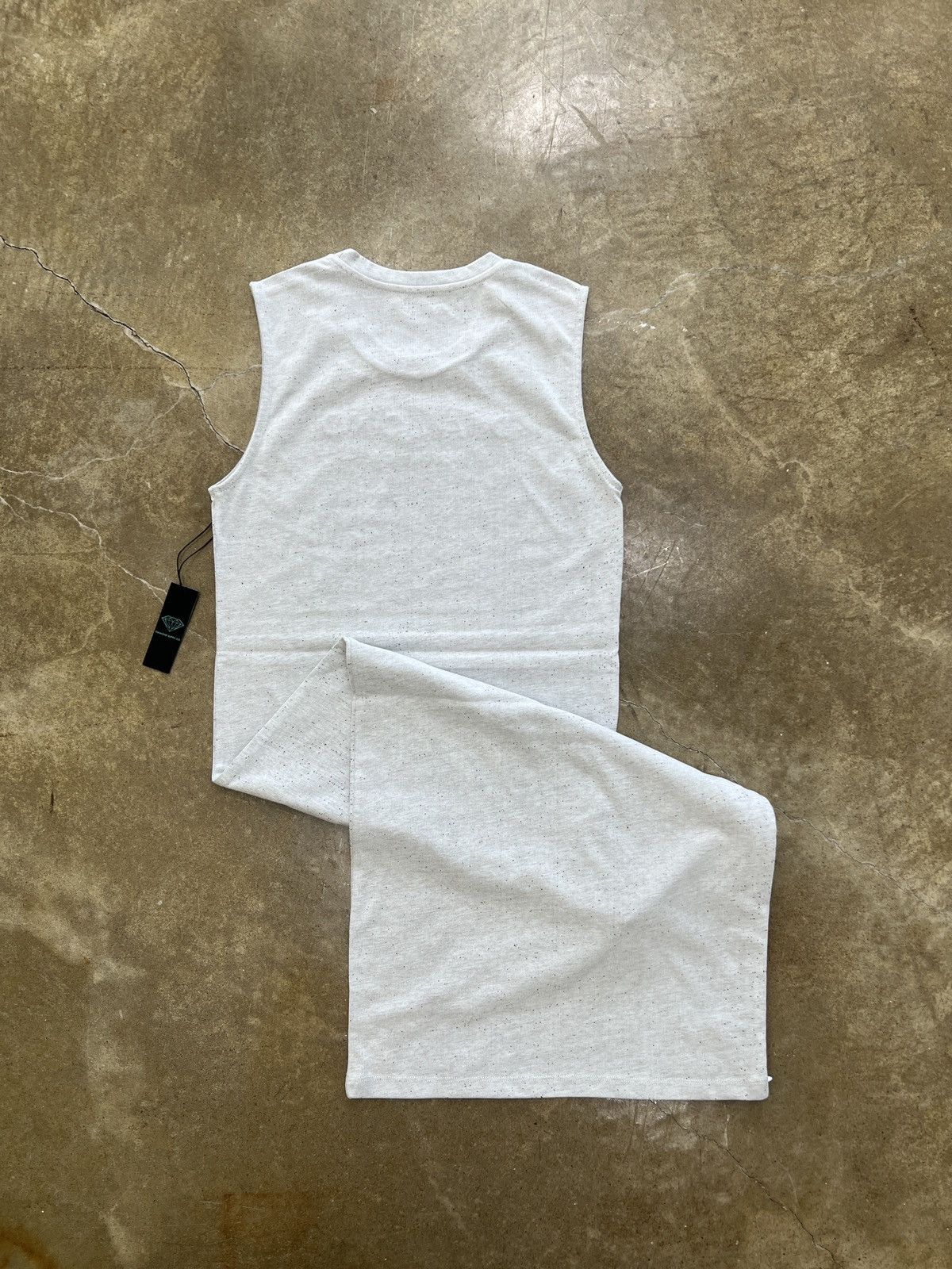 Diamond Supply Co. Diamond Supply Stone Cut Maxi Dress Salt Medium Size M / US 6-8 / IT 42-44 - 4 Thumbnail