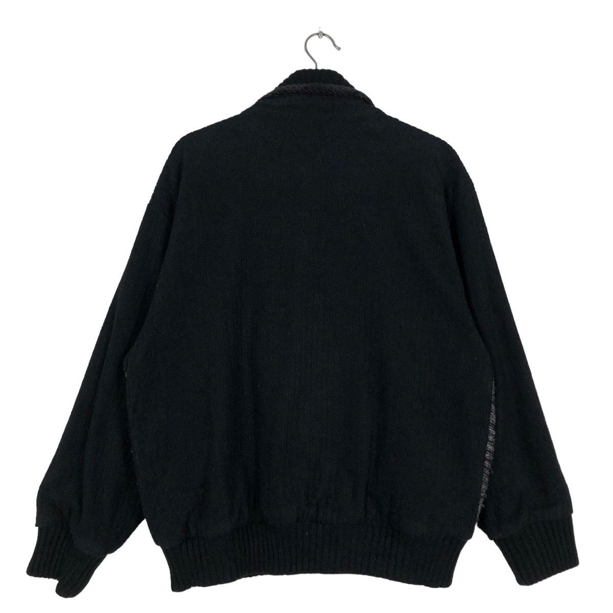 Japanese Brand 🔥Vintage Knit Bomber Jacket Cardigan Rudolph Valentino Size US M / EU 48-50 / 2 - 8 Thumbnail