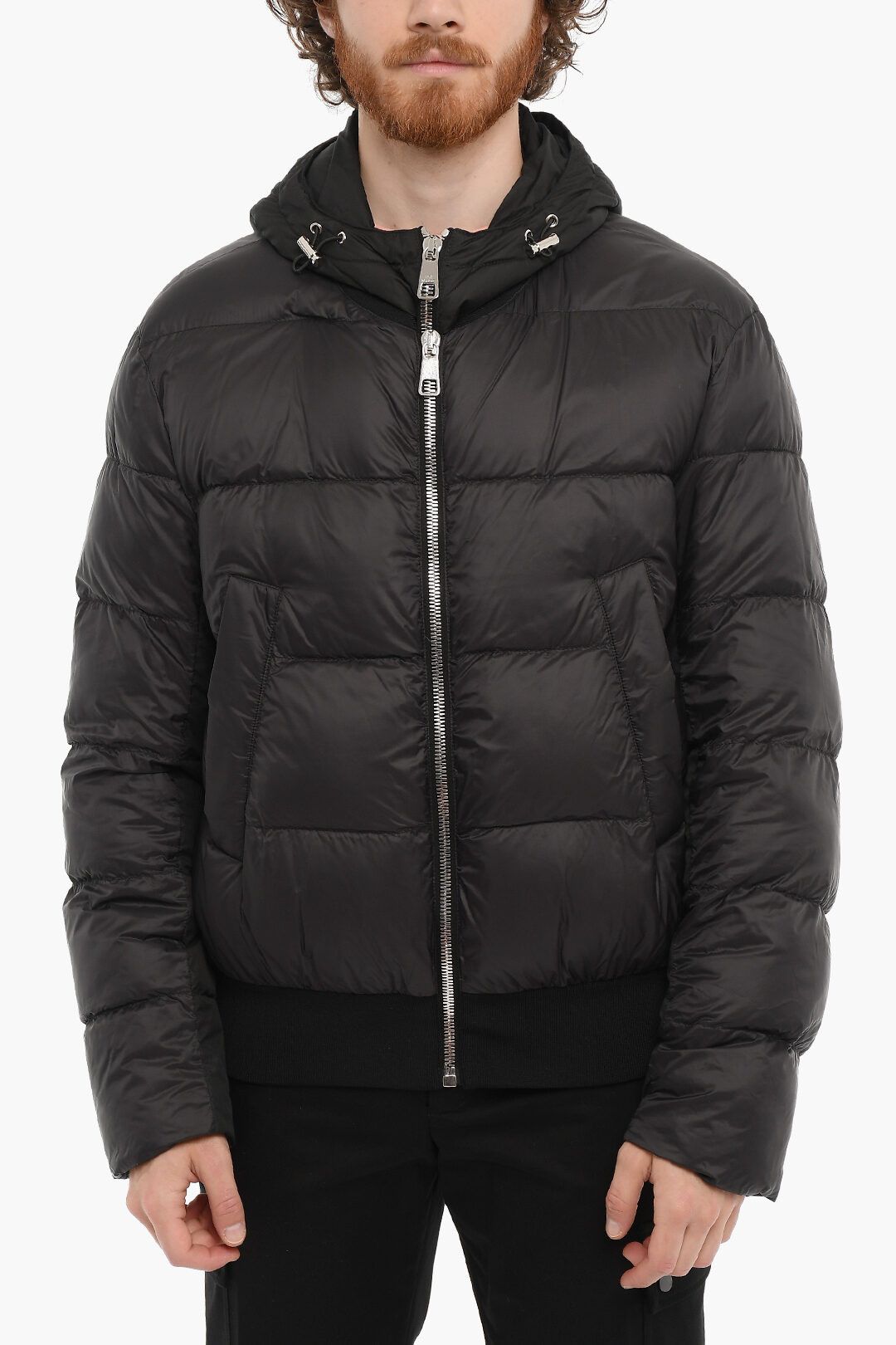 image of Neil Barrett Og1Mm1223 Jacket In Black, Men's (Size Large)