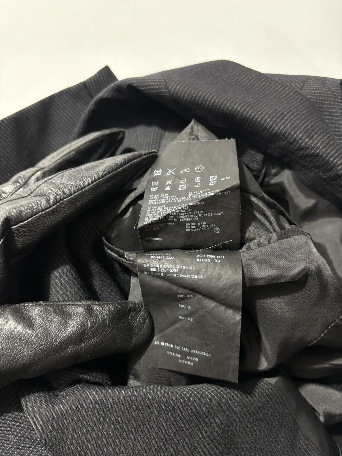 Prada PRADA SINGLE BREASTED PINSTRIPE BLAZER Size 50R - 9 Thumbnail