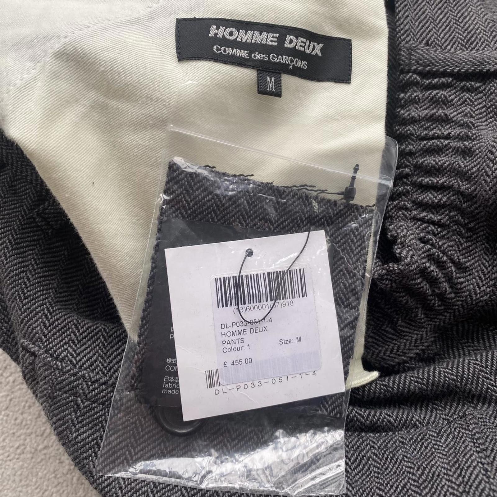 Comme des Garcons Comme Des Garçons Homme Deux Cropped Wool Trousers Size US 32 / EU 48 - 6 Thumbnail