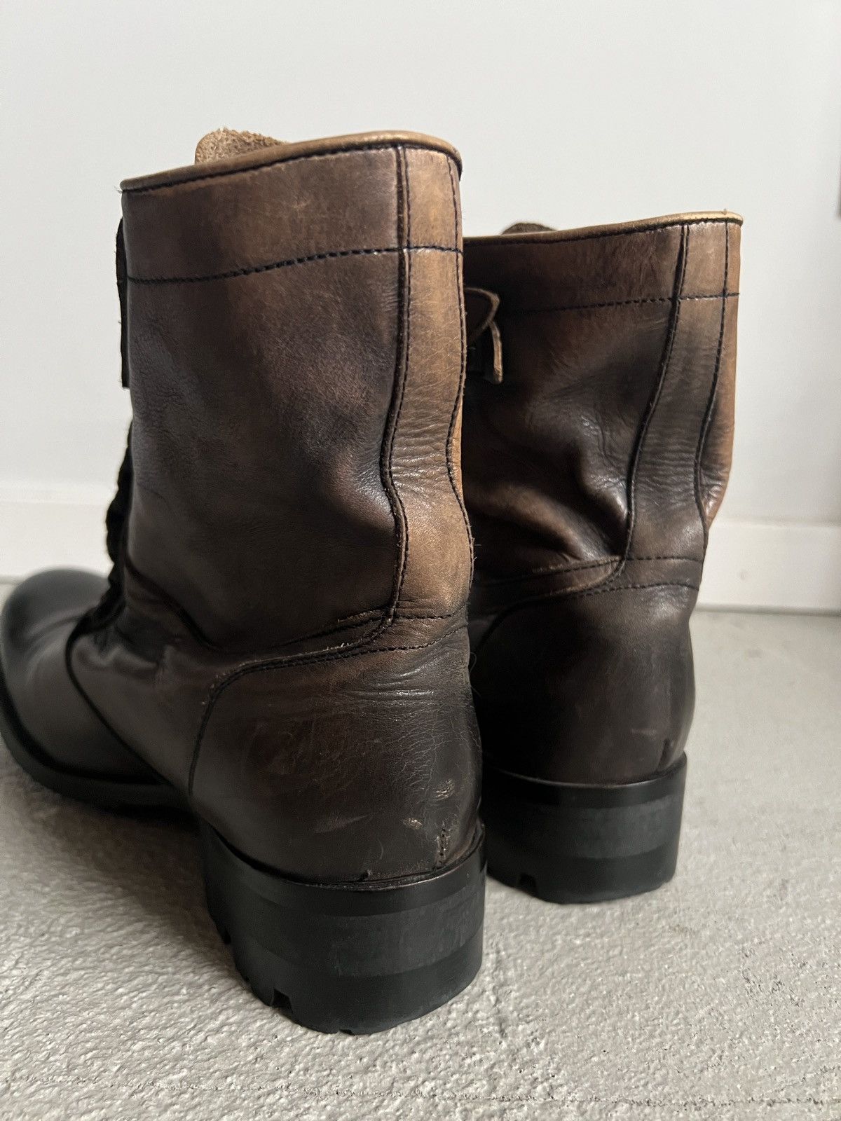 Alfredo Bannister Leather Reinforced Boots Size US 7.5 / EU 40-41 - 5 Thumbnail