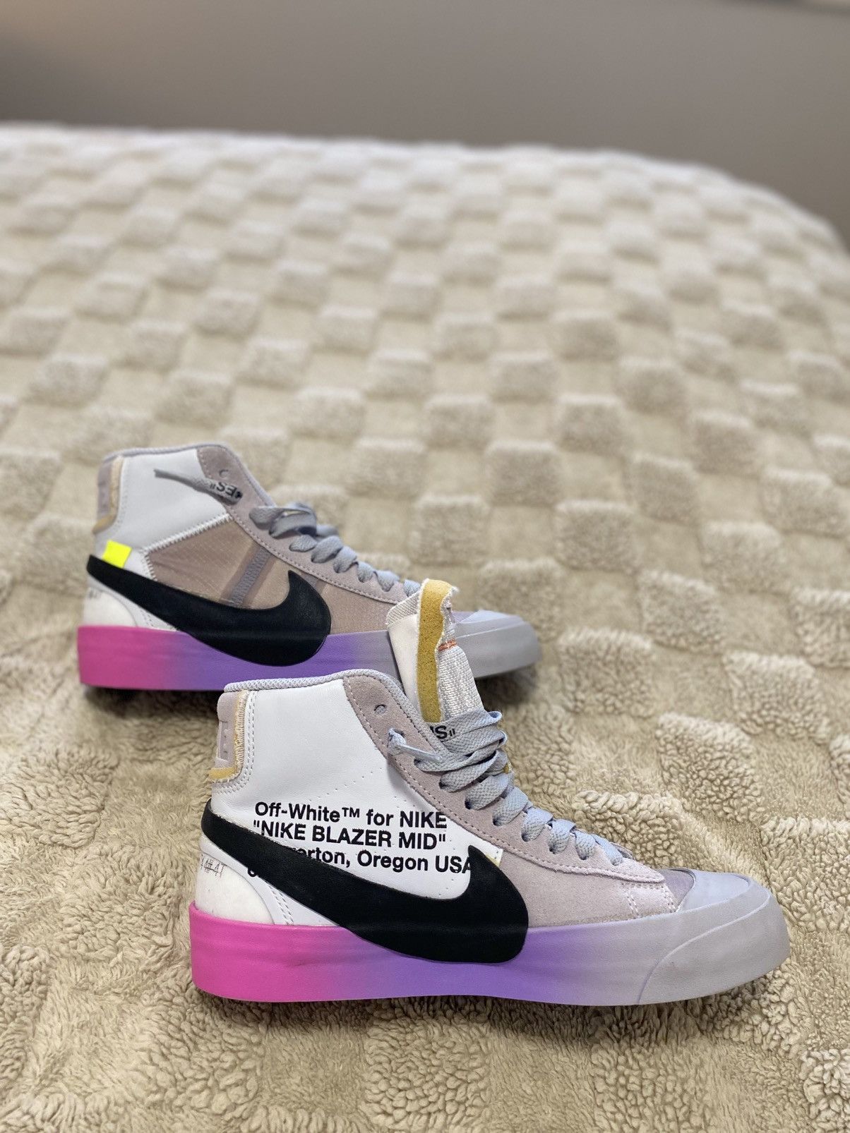 Nike × Off-White Nike Blazer Off White Serena Williams Size US 6 / IT 36 - 2 Thumbnail