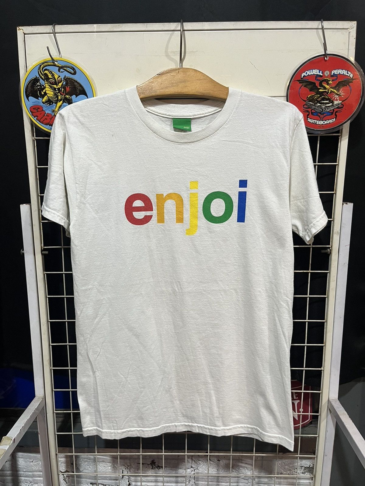 Enjoi Enjoi Multicolor Font Skateboard Tee Size US S / EU 44-46 / 1 - 1 Thumbnail
