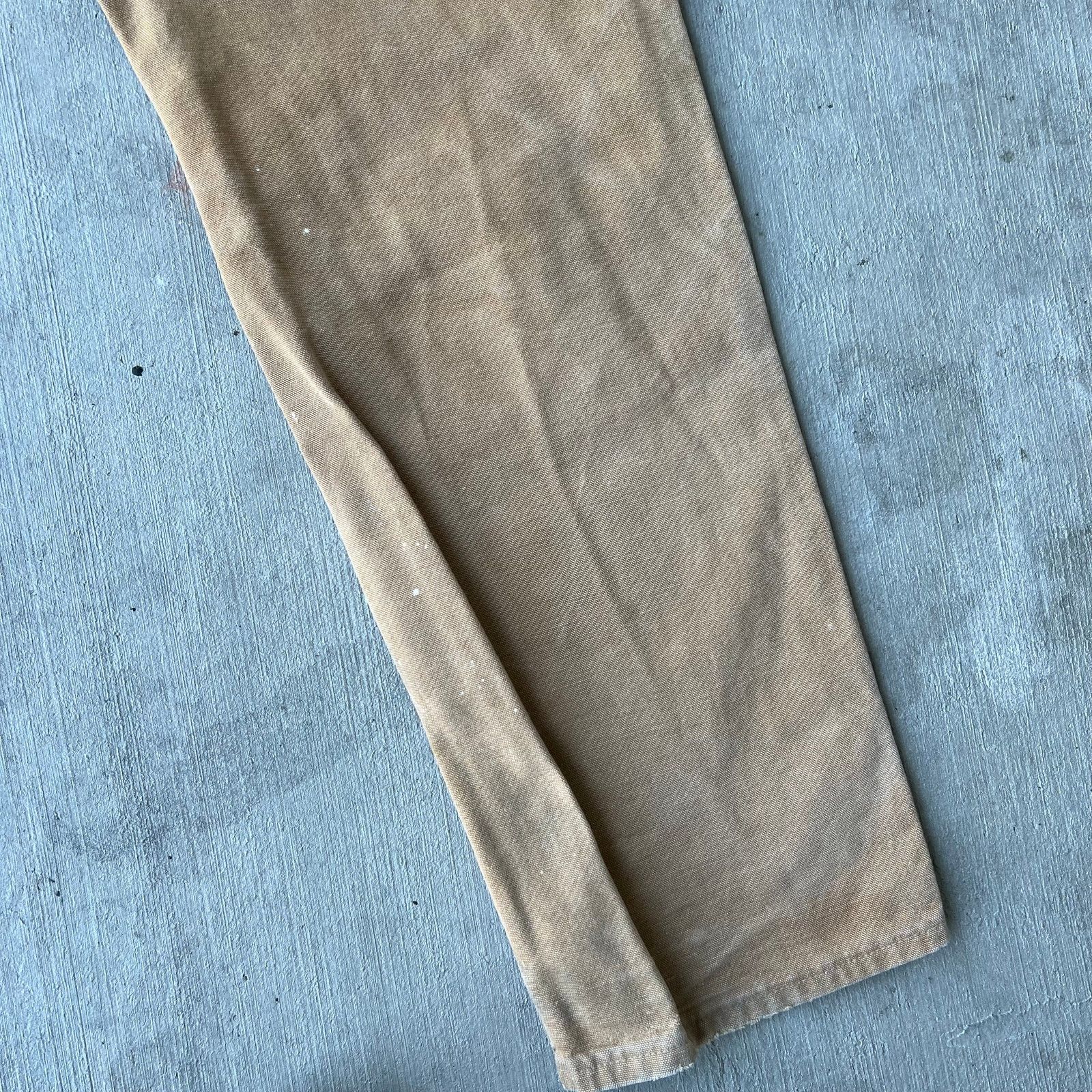 Carhartt × Vintage Carhartt brown double knee work wear carpenter pants Size US 31 - 10 Thumbnail