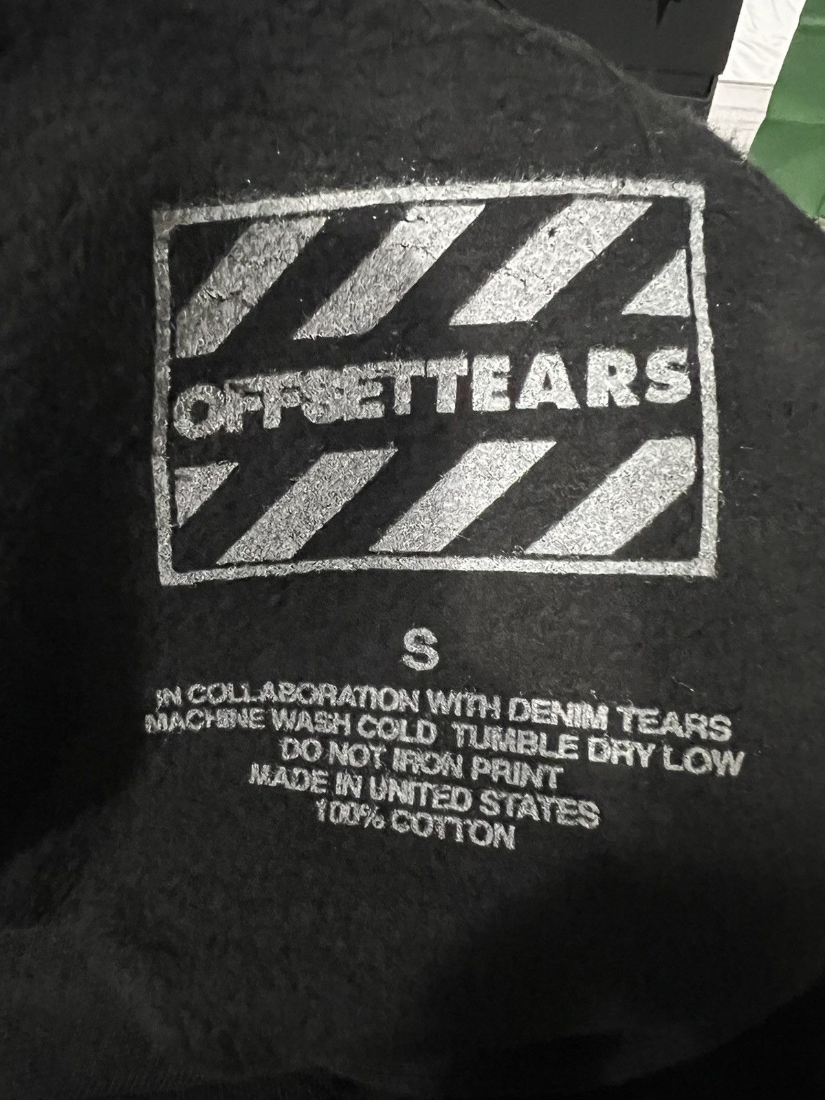 DENIM TEARS Denim Tears Hoodie Offset Size US S / EU 44-46 / 1 - 5 Thumbnail