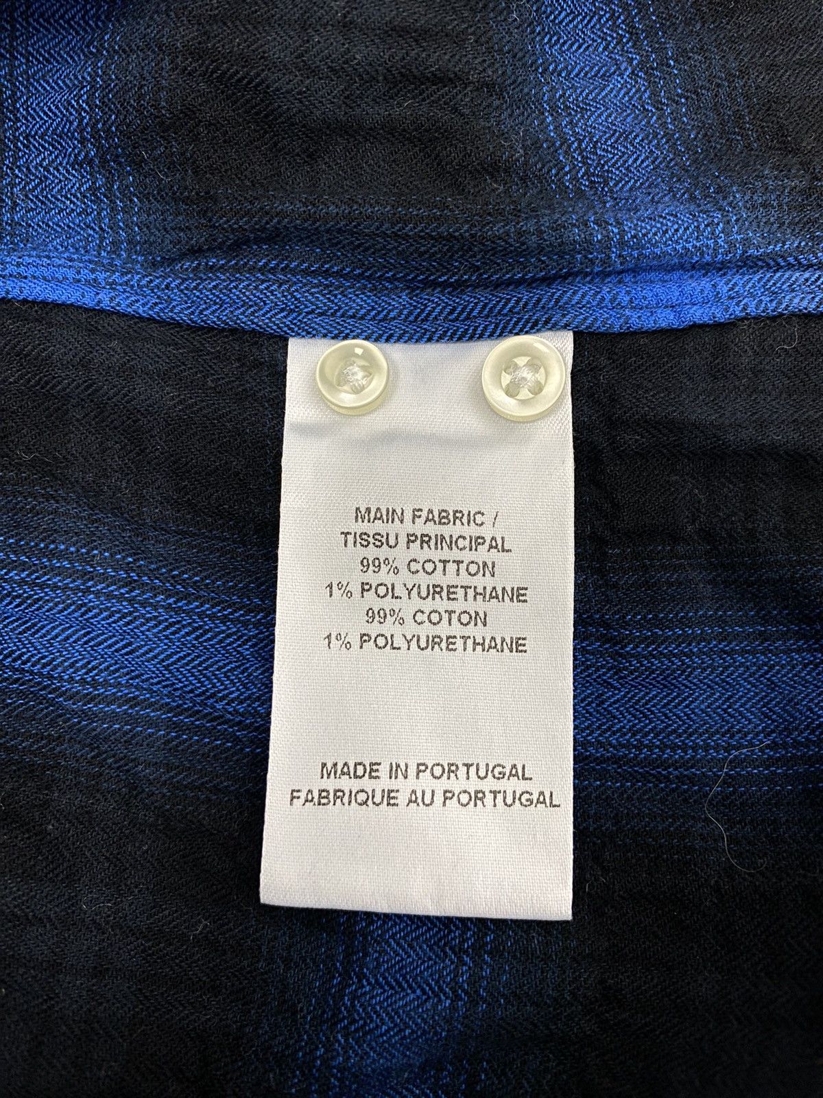 Officine Generale Officine Generale x Barneys New York Wrinkled Flannel Shirt Size US M / EU 48-50 / 2 - 11 Thumbnail
