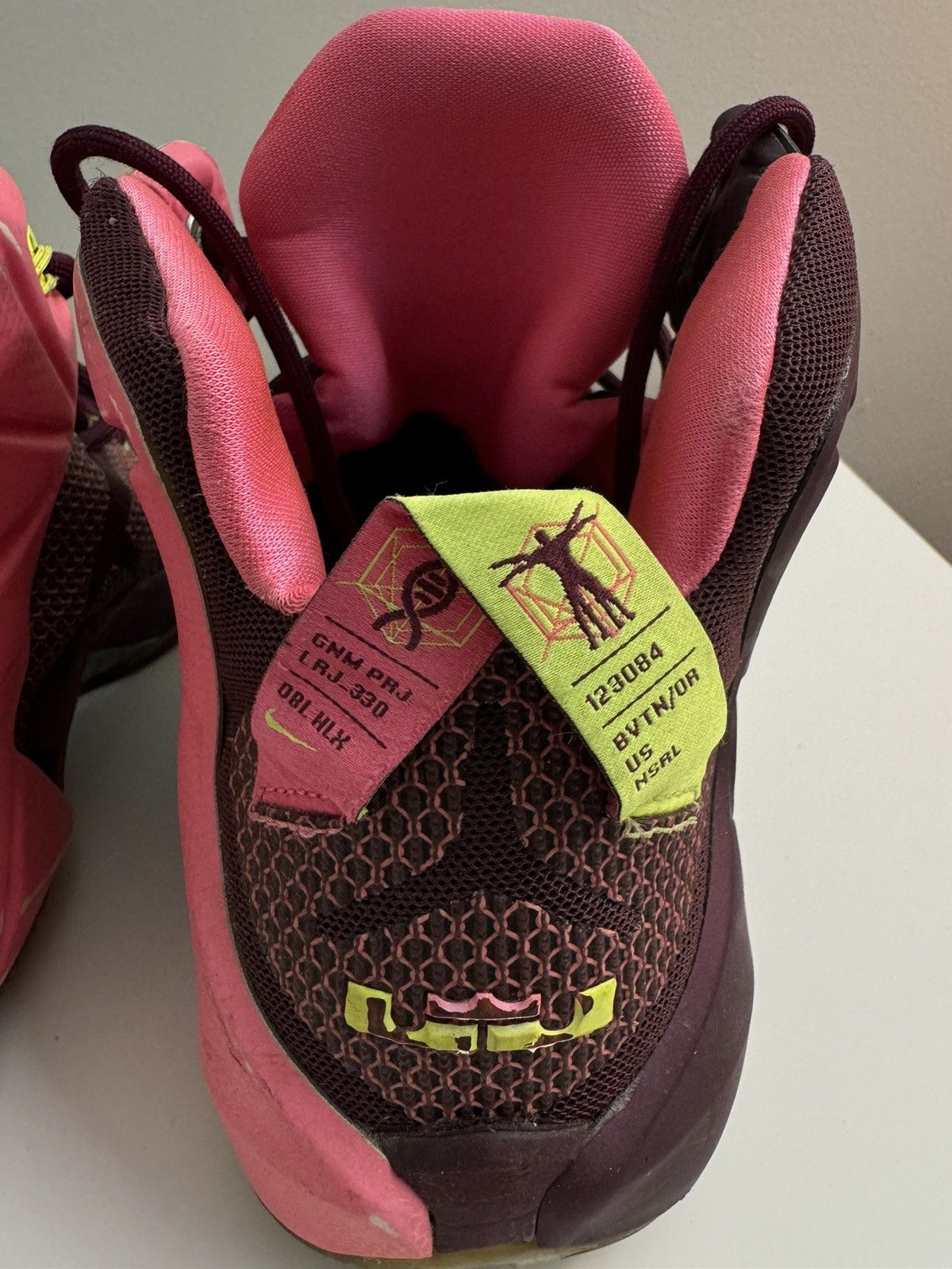 Nike × Other Nike lebron 12 XII double helix burgundy Size US 13 / EU 46 - 5 Thumbnail
