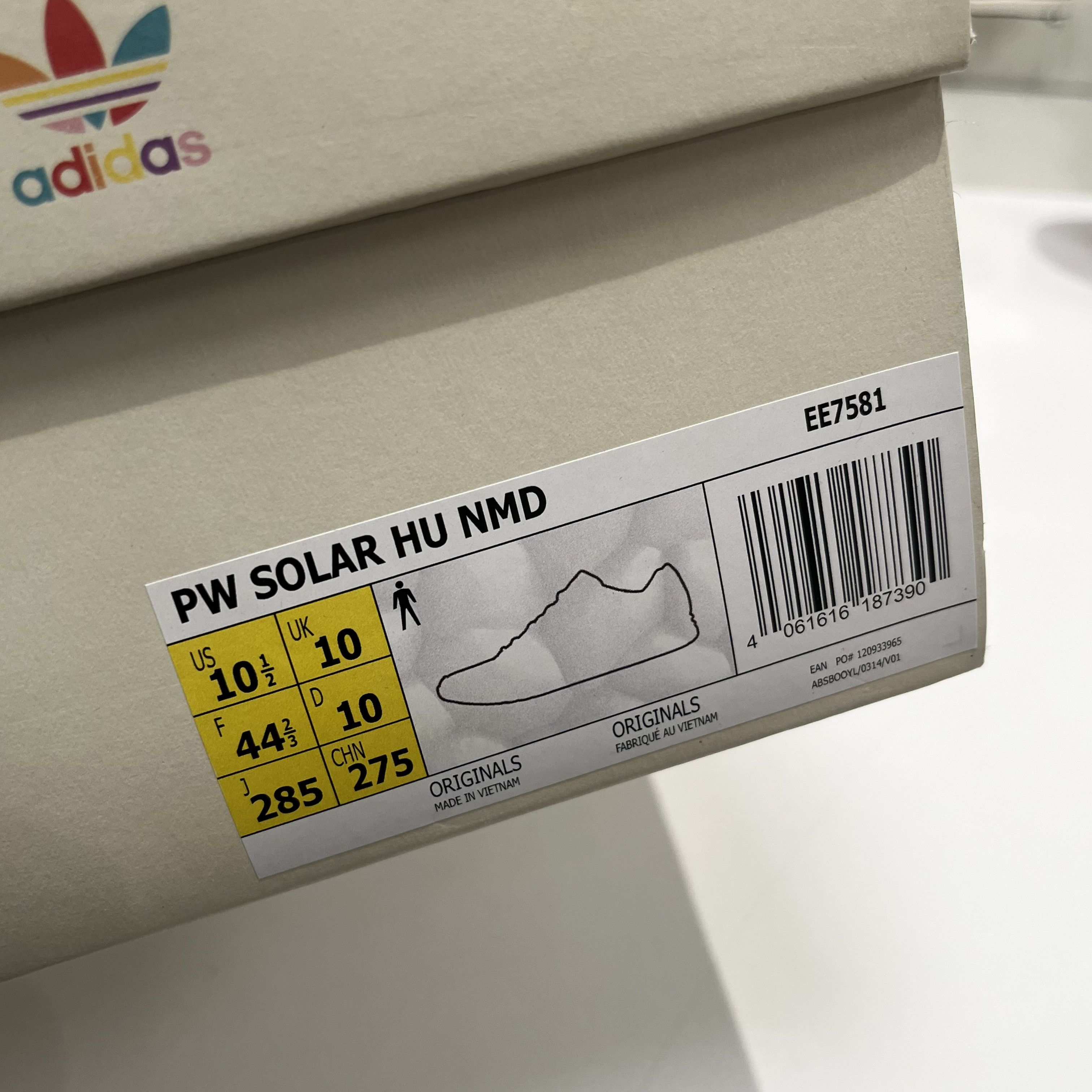 Adidas Adidas NMD HU Pharrell Inspiration Pack Clear Sky Size US 10.5 / EU 43-44 - 8 Thumbnail