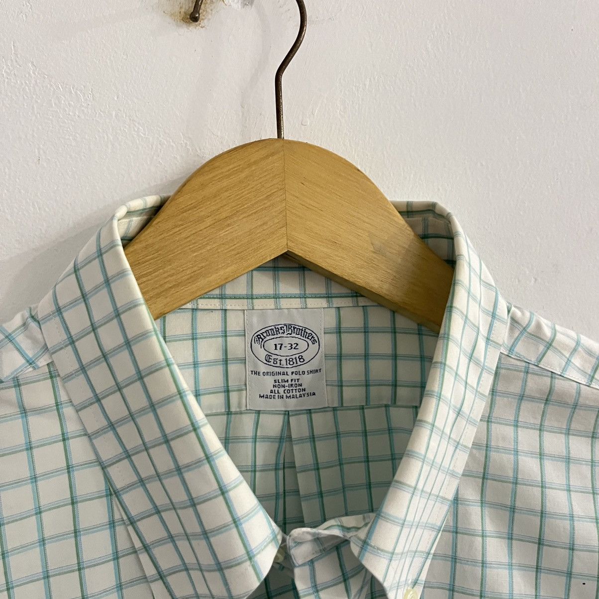 Brooks Brothers Brooks Brother Plaid Casual Shirt Size US L / EU 52-54 / 3 - 4 Thumbnail