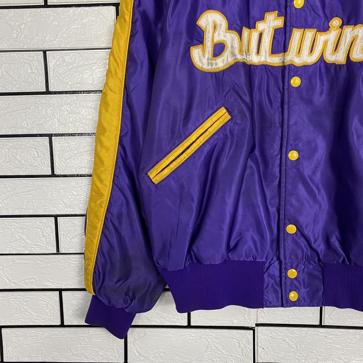 Toyo Enterprises 🔥VINTAGE SATIN BOMBER JACKET BUTWIN MADE IN USA Size US L / EU 52-54 / 3 - 4 Thumbnail