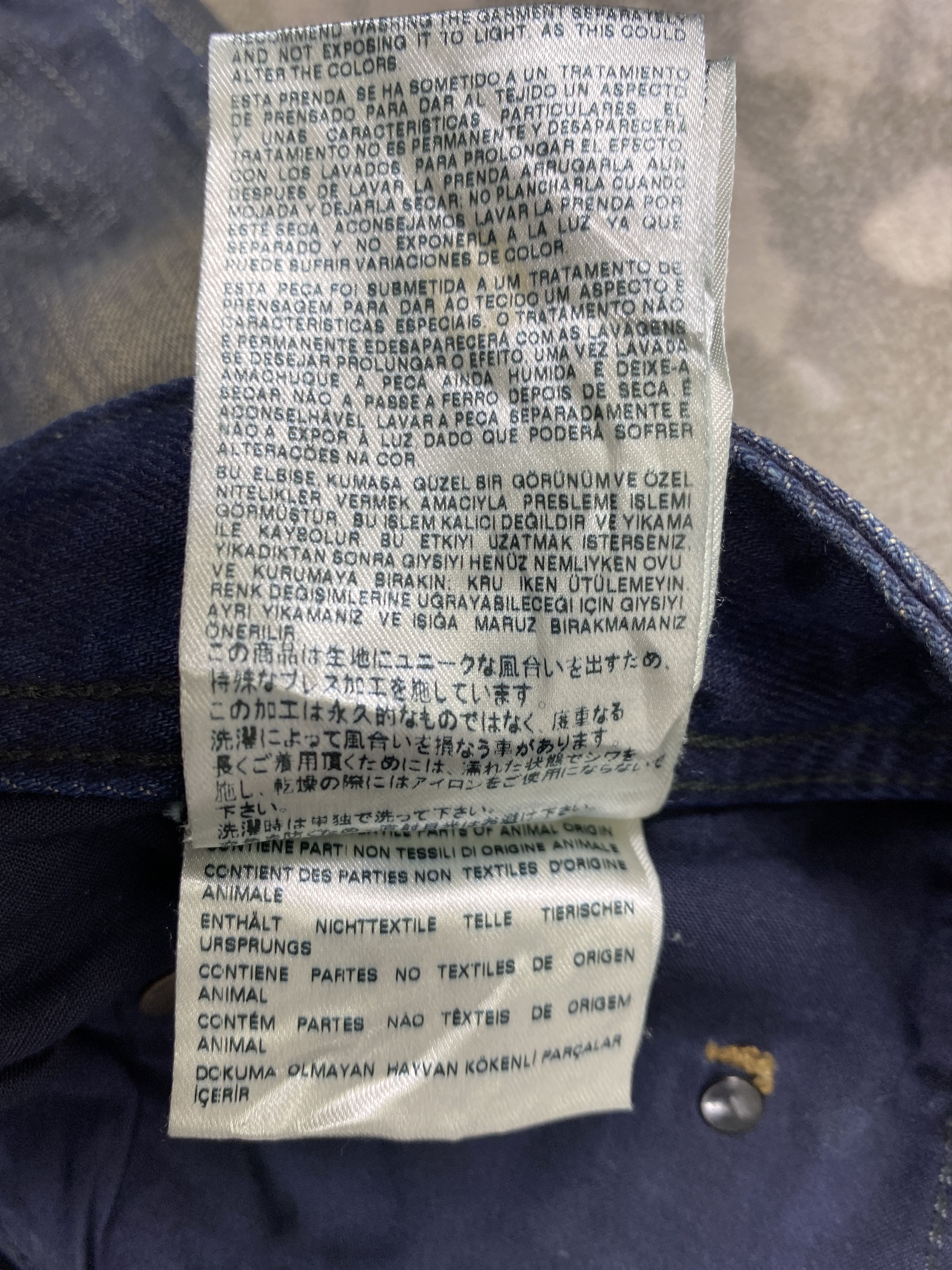 Vintage Distressed Blue Vintage Diesel Jeans 33x29.5 Denim- JN3801 Size US 33 - 12 Thumbnail