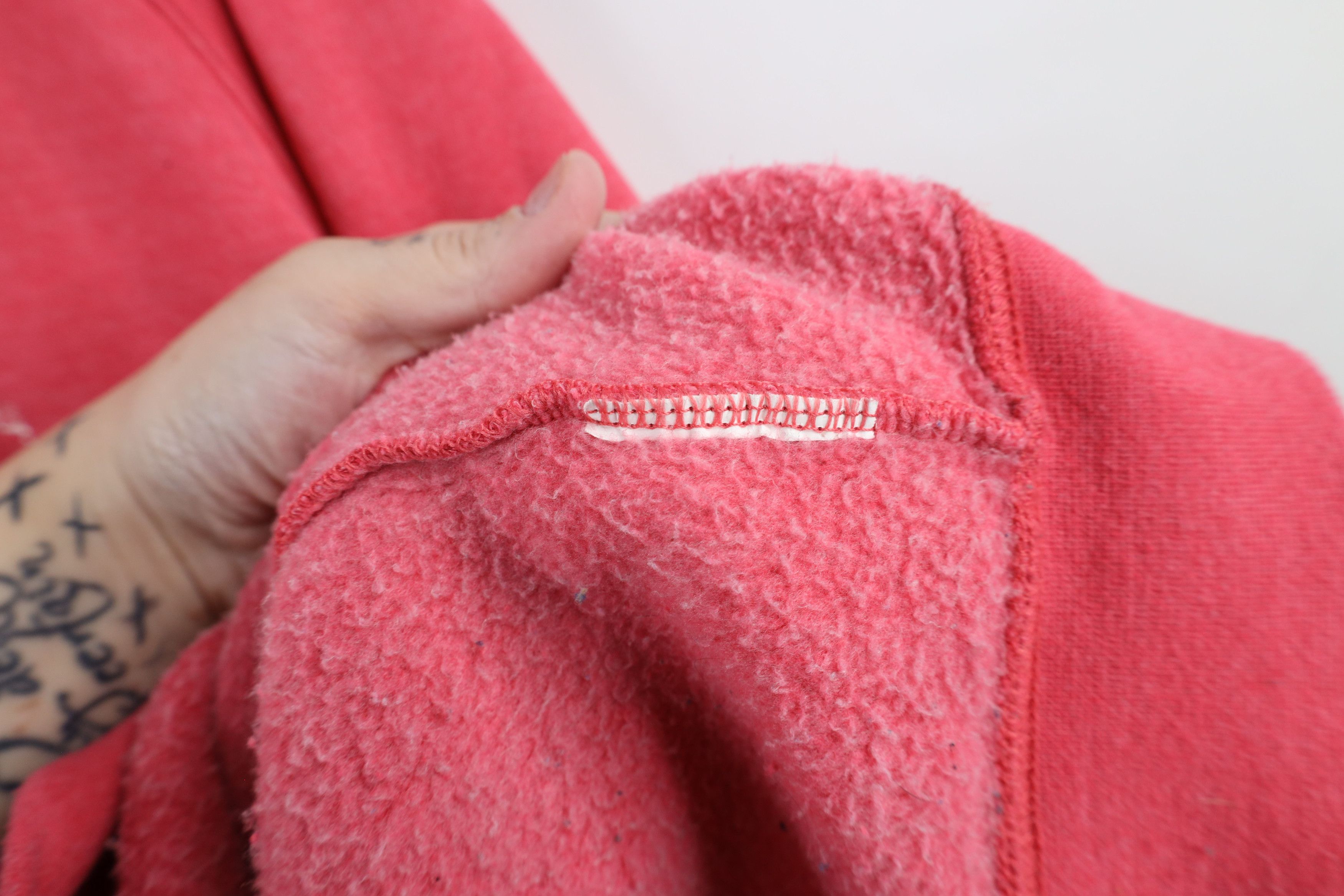 Vintage Vintage 90s Carhartt Out Heavyweight Full Zip Hoodie Pink Size XXL / US 16-18 / IT 52-54 - 9 Thumbnail