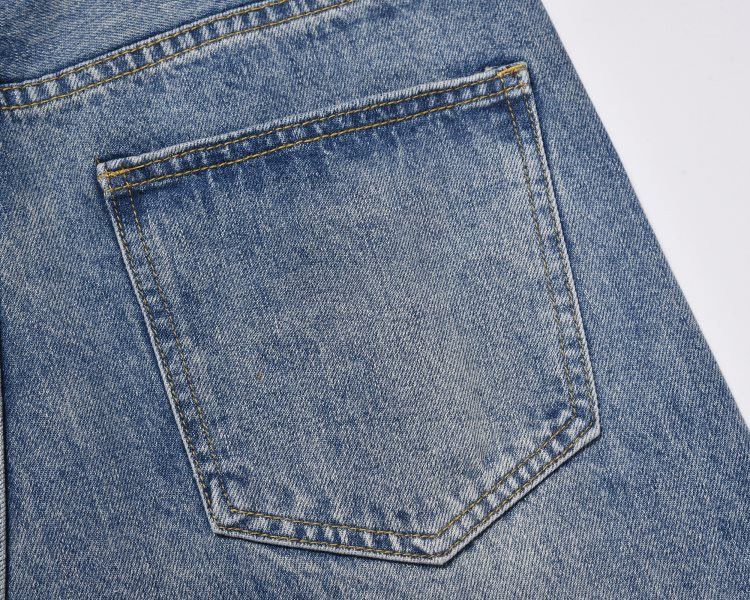 Japanese Brand × Jean Wide-leg washed straight-leg whisker-ripped cargo jeans Size US 32 / EU 48 - 5 Thumbnail