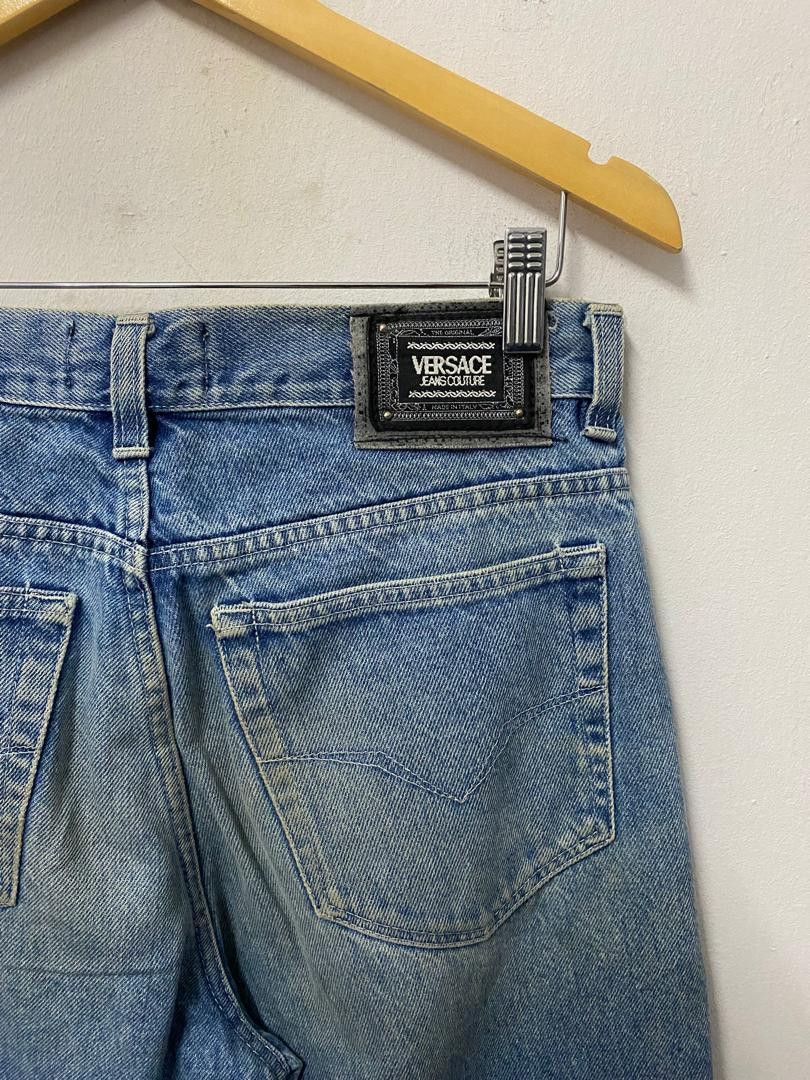 Versace Vintage Versace Couture Relaxed Distressed Jeans Size US 32 / EU 48 - 6 Thumbnail