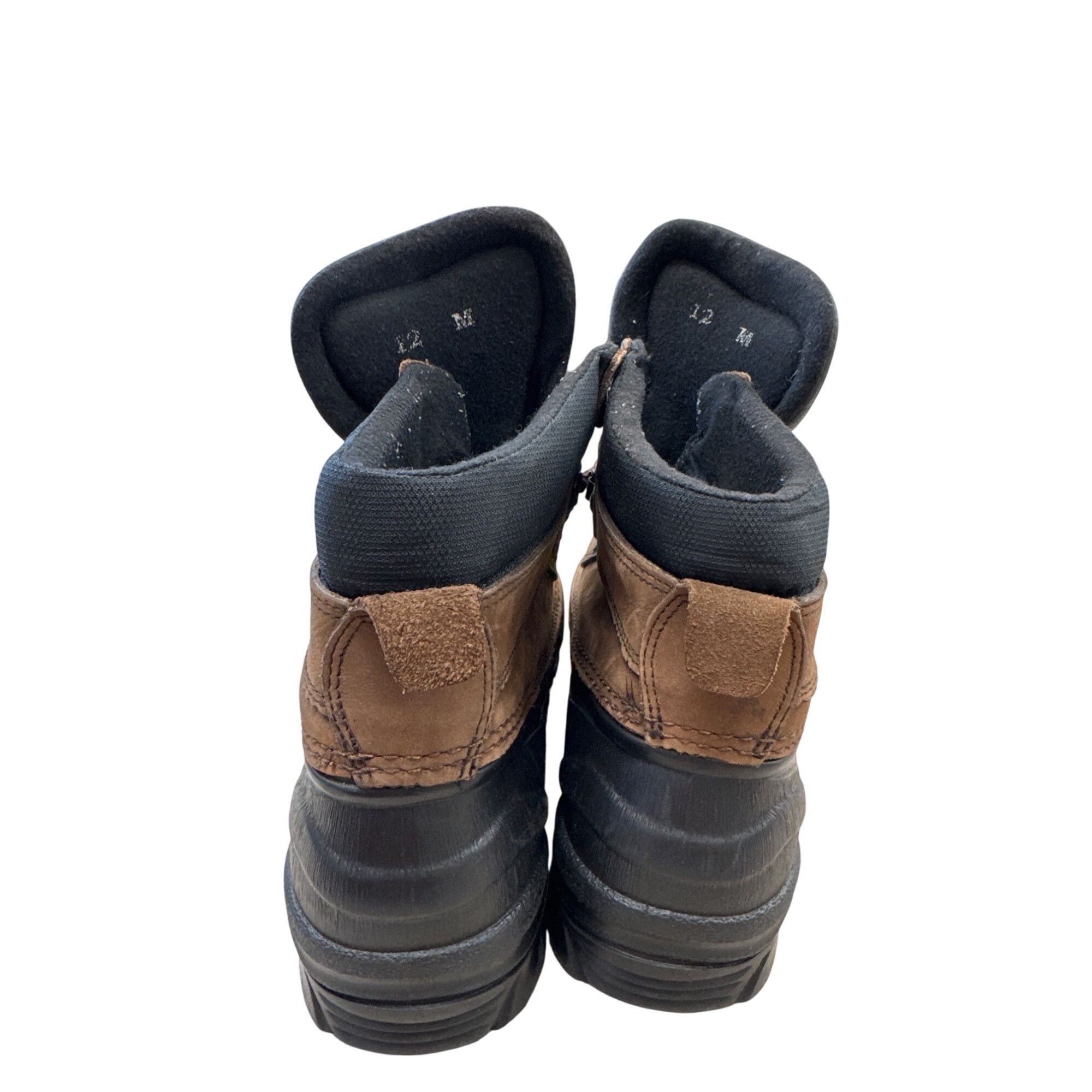 SOREL Sorel Mens Black & Brown Winter Duck Boots Size 12M SKU 7439 Size US 12 / EU 45 - 5 Thumbnail