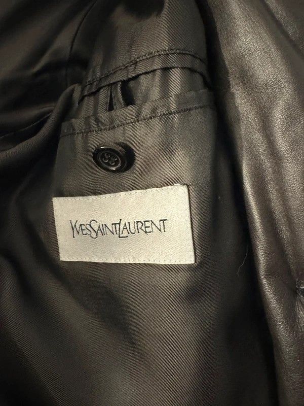 Yves Saint Laurent PADDED LEATHER JACKET BY TOM FORD Size US M / EU 48-50 / 2 - 6 Thumbnail