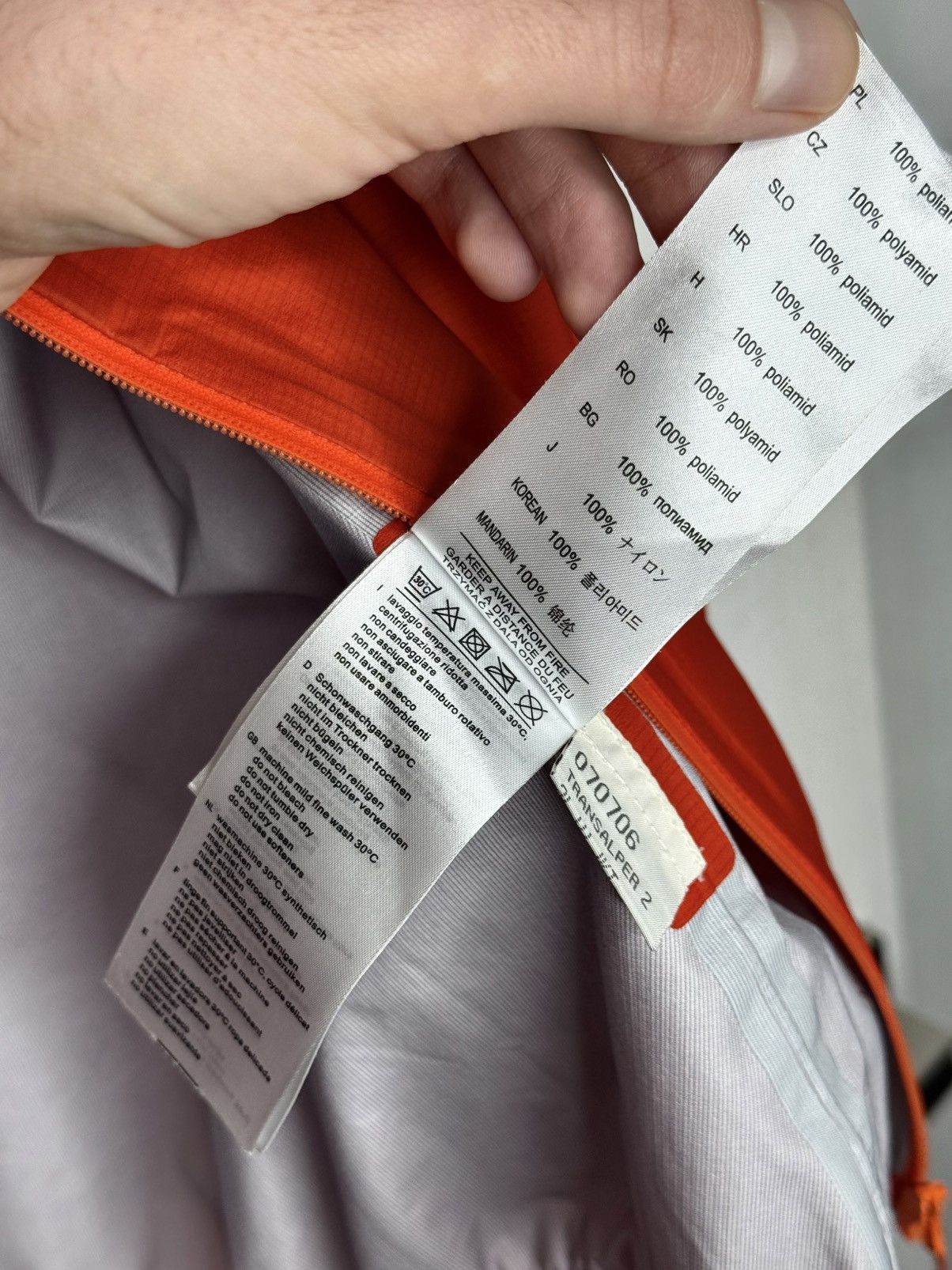 Other Dynafit Transalper 2 3L Waterproof Rain Jacket Gorpcore Hype Size M / US 6-8 / IT 42-44 - 18 Thumbnail