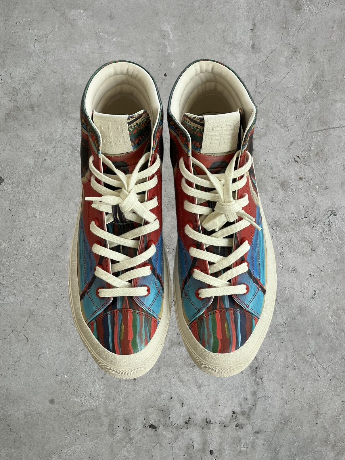 Givenchy Givenchy City High Leather Sneakers Size US 10 / EU 43 - 2 Thumbnail