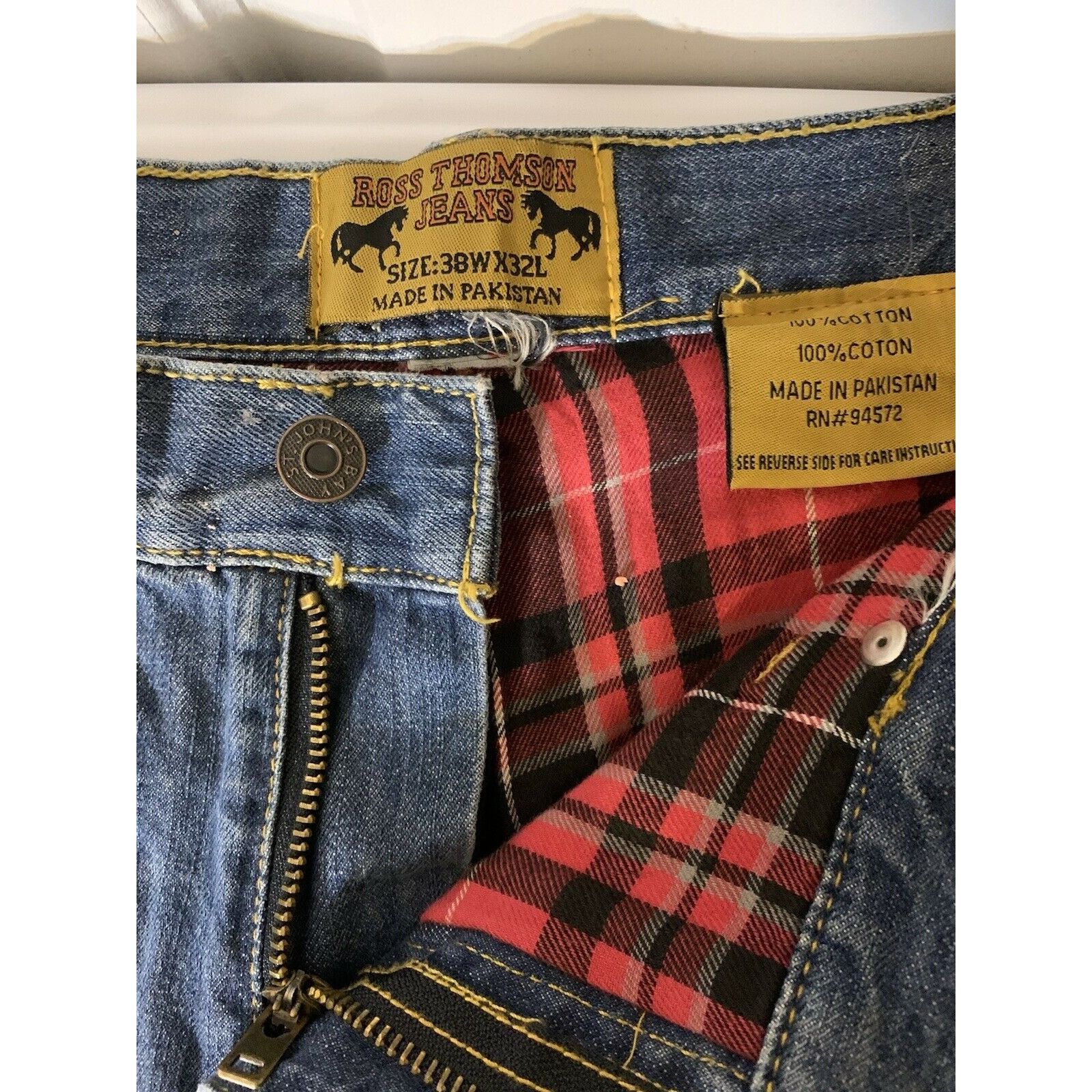Other Ross Thomson Jeans Men’s Sz 38 X 32 Blue Size US 38 / EU 54 - 1 Thumbnail