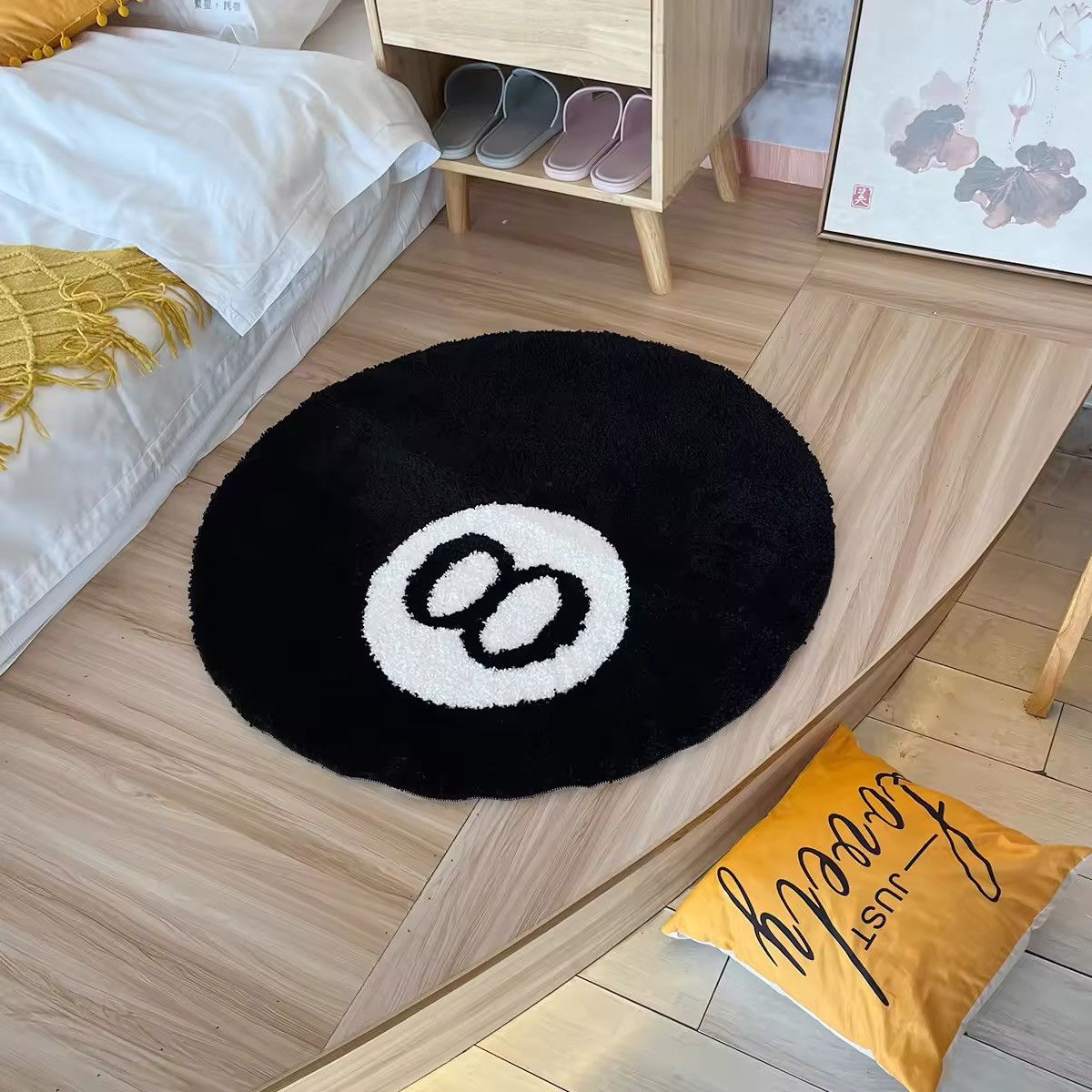 Japanese Brand No. 8 Carpet Simulation Billiards 60x60cm Size ONE SIZE - 4 Thumbnail