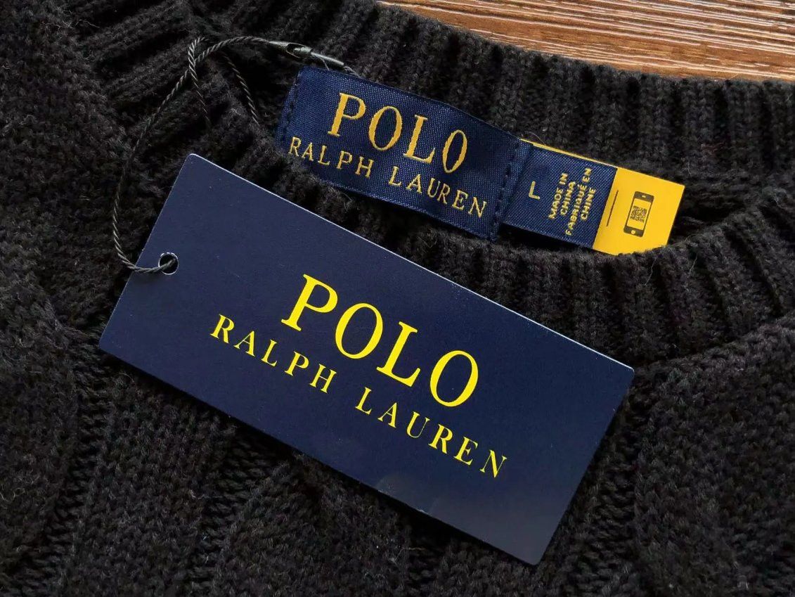 Polo Ralph Lauren RALPH LAUREN BLACK SWEATER Size US L / EU 52-54 / 3 - 3 Thumbnail