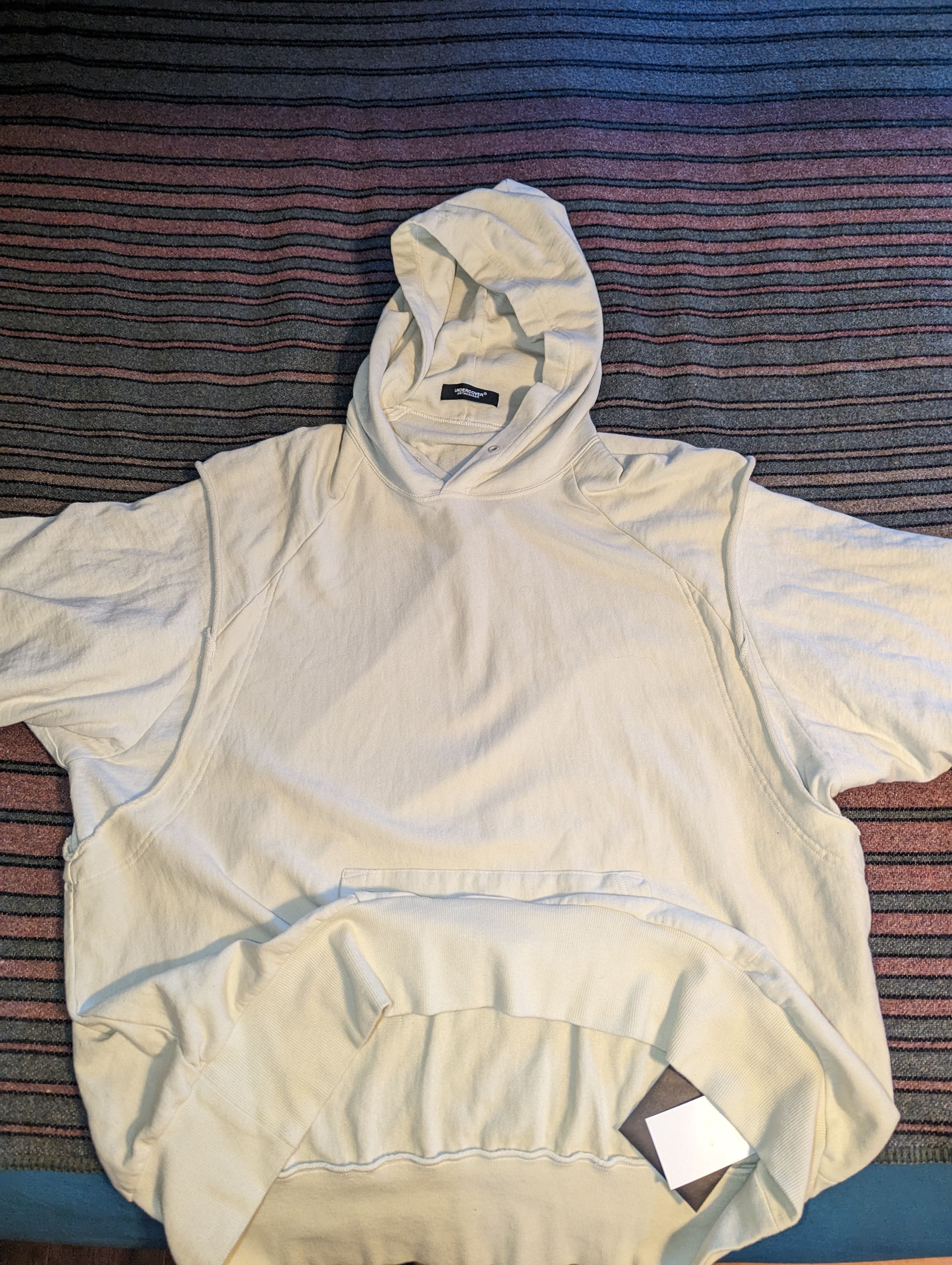 Undercover UNDERCOVER MENS LAYERED SLEEVE HOODIE Size US XL / EU 56 / 4 - 4 Thumbnail