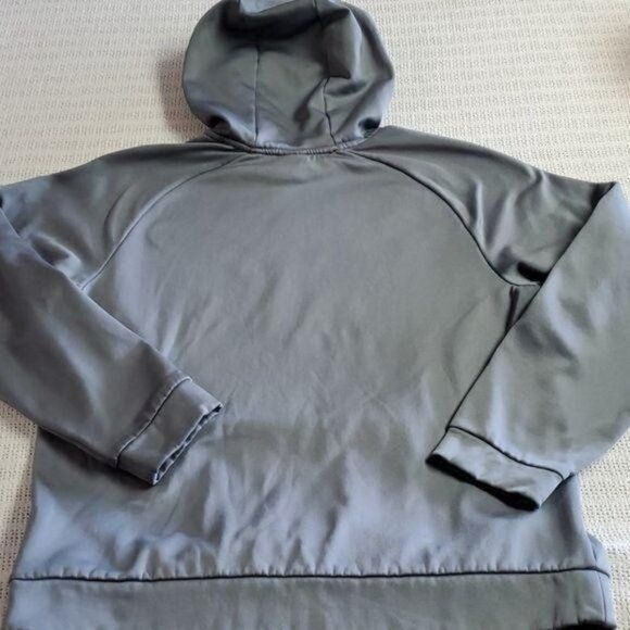 Nike Nike Swoosh Large Graphic DriFit Grey Sz. M Hoodie with Pock Size US M / EU 48-50 / 2 - 7 Thumbnail