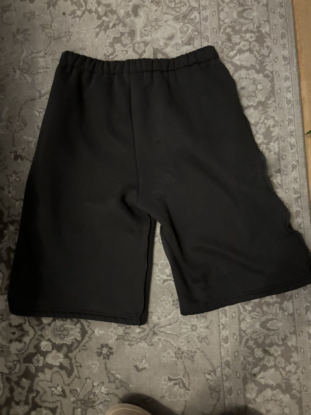 Designer × HUNI Design Black Huni Shorts Size US 35 - 4 Thumbnail