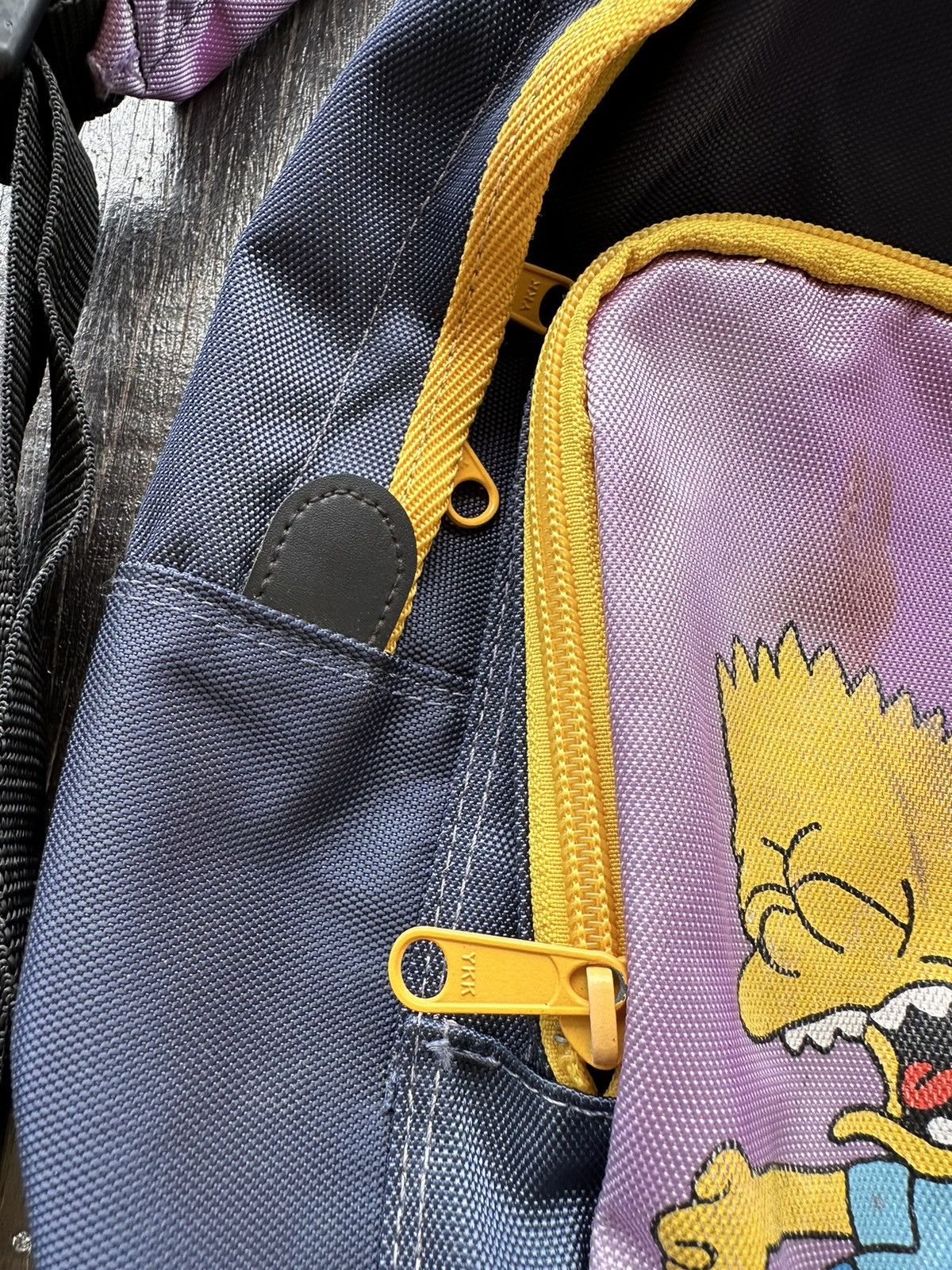 Vintage Vintage Bart Simpson Back Pack 1991 Size ONE SIZE - 5 Thumbnail
