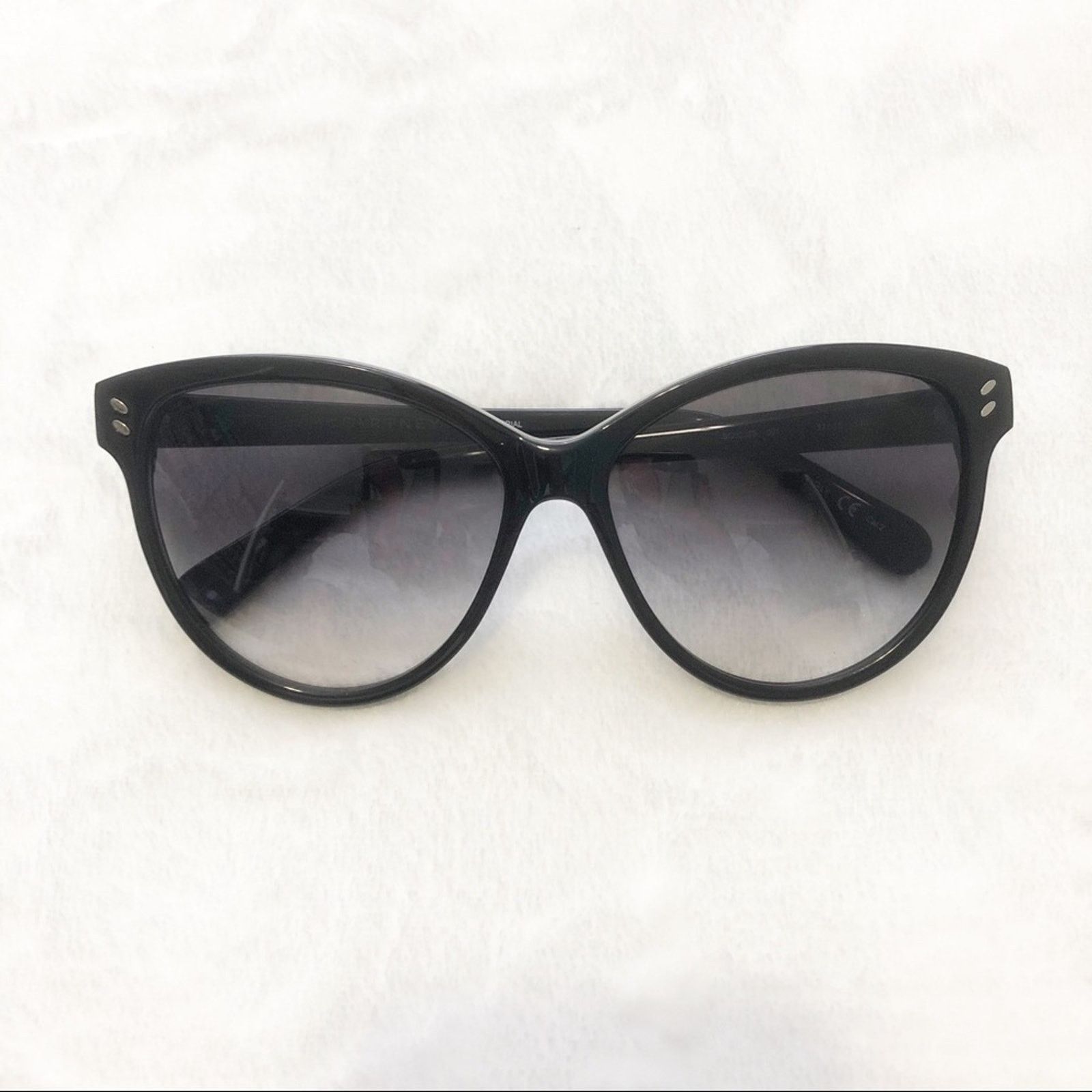 Stella McCartney Stella McCartney black cat eye sunglasses oversized 57mm Size ONE SIZE - 7 Thumbnail