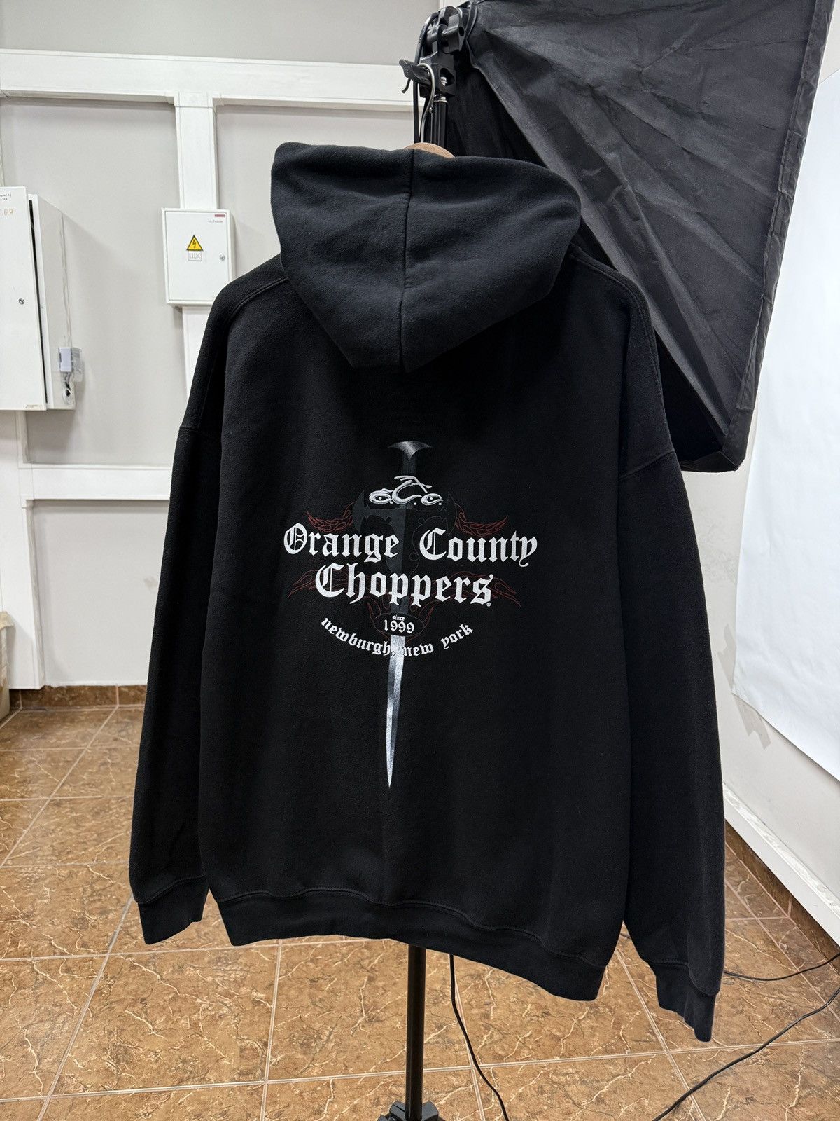 West Coast Choppers 🇺🇸 Vintage Y2K Orange County Choppers since 1999 Zip Hoodie Size US XL / EU 56 / 4 - 1 Thumbnail