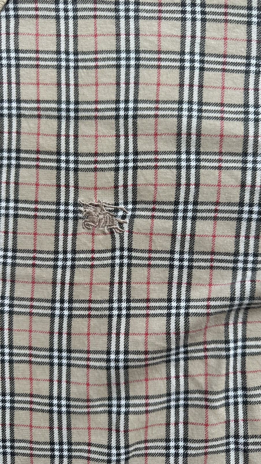 Burberry VINTAGE BURBERRY’S NOVA CHECK POLO TEE Size US L / EU 52-54 / 3 - 3 Thumbnail