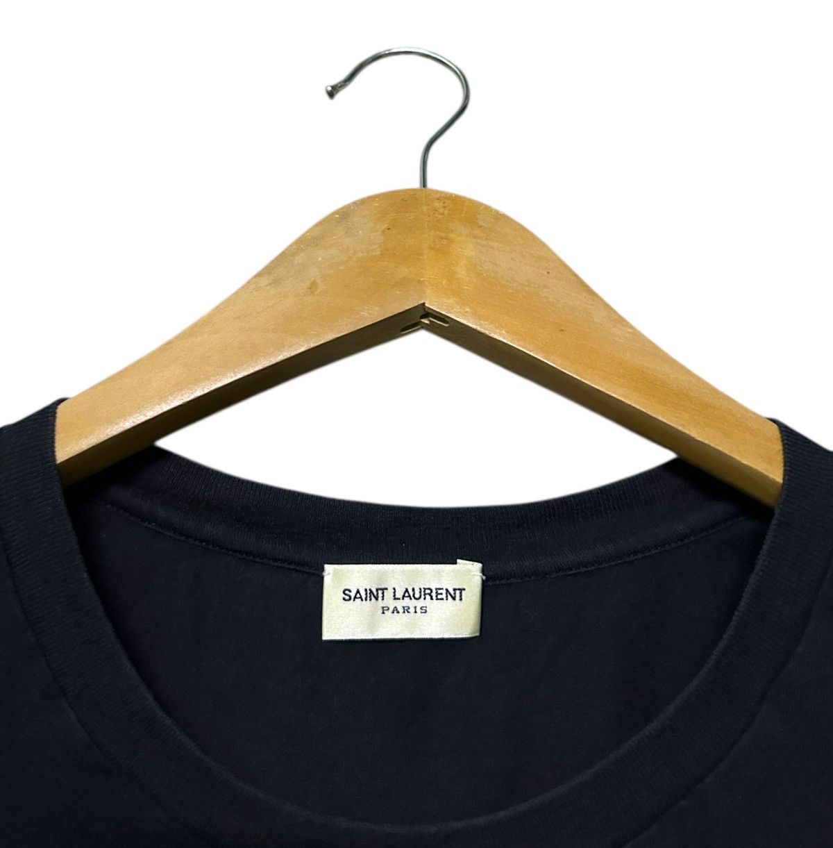 Saint Laurent Paris Saint Laurent black robot tshirt Size US M / EU 48-50 / 2 - 3 Thumbnail