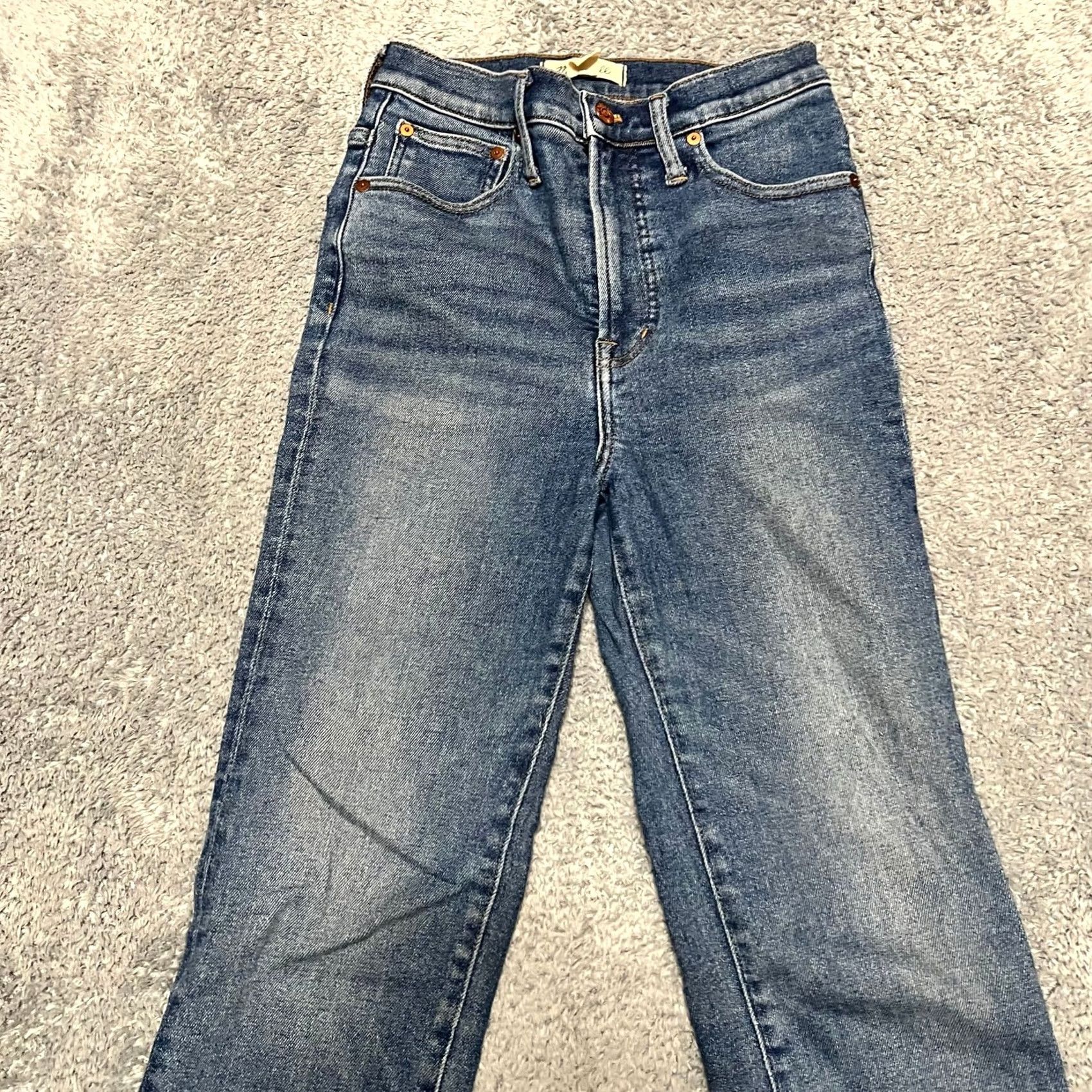 Madewell Madewell Jeans Womens 26 Perfect Vintage Blue Denim Pants High Rise Womens Size 26" / US 2 / IT 38 - 3 Thumbnail